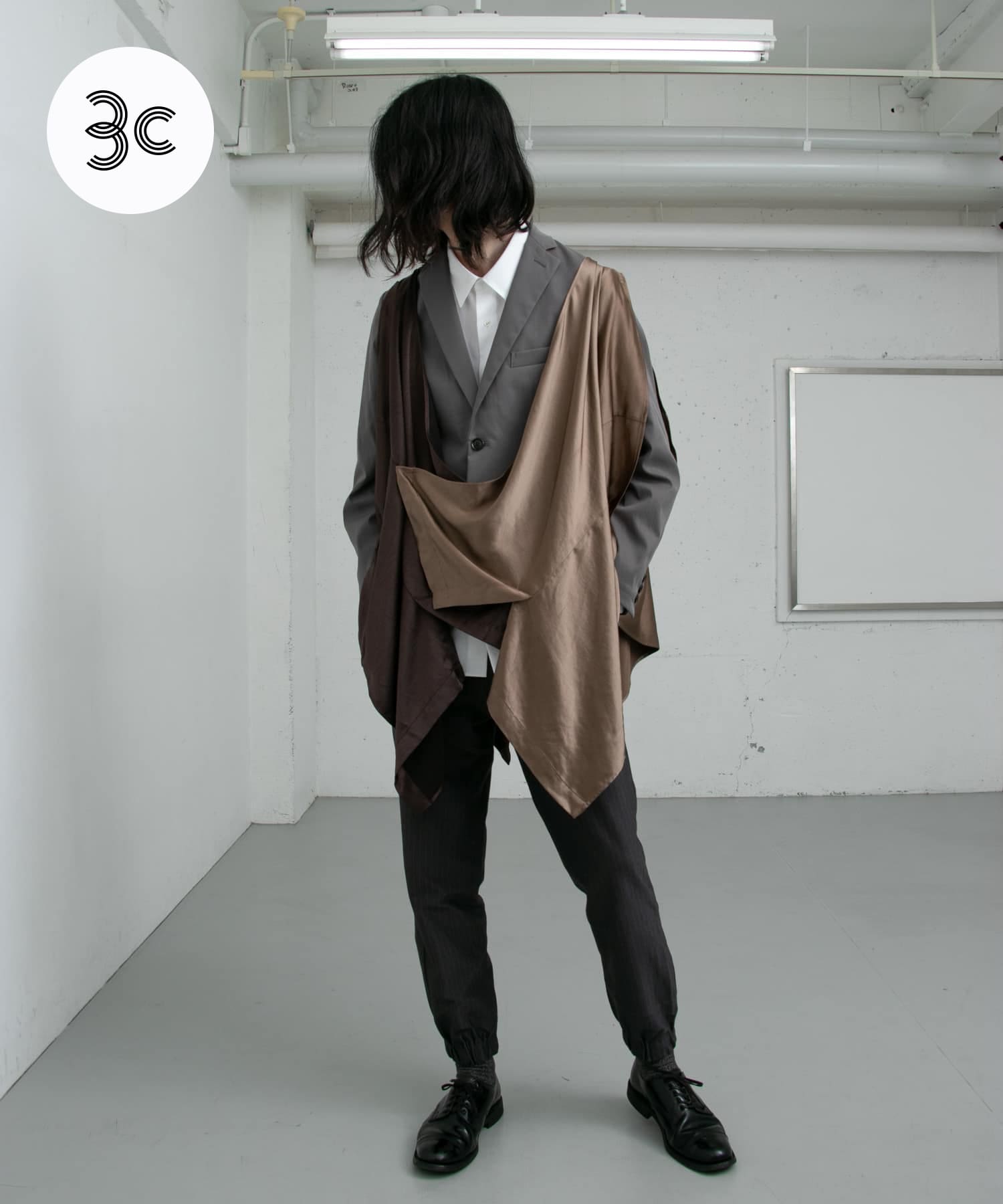 ザ グッドランド マーケット　Kris-multiway satin vest