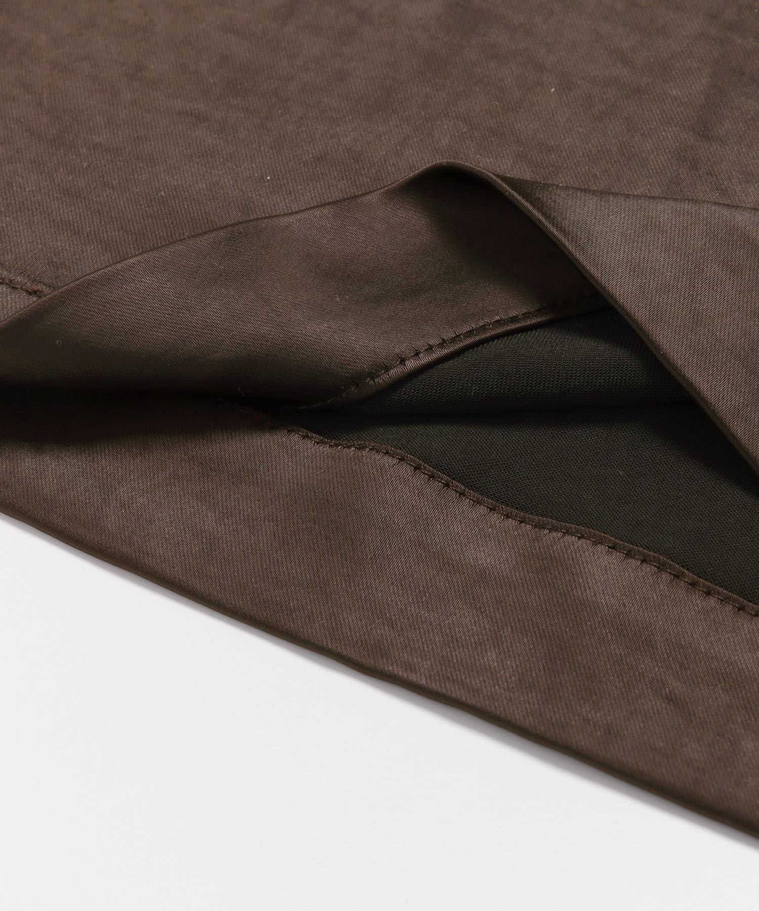 ザ グッドランド マーケット　Kris-multiway satin vest BROWN FREE