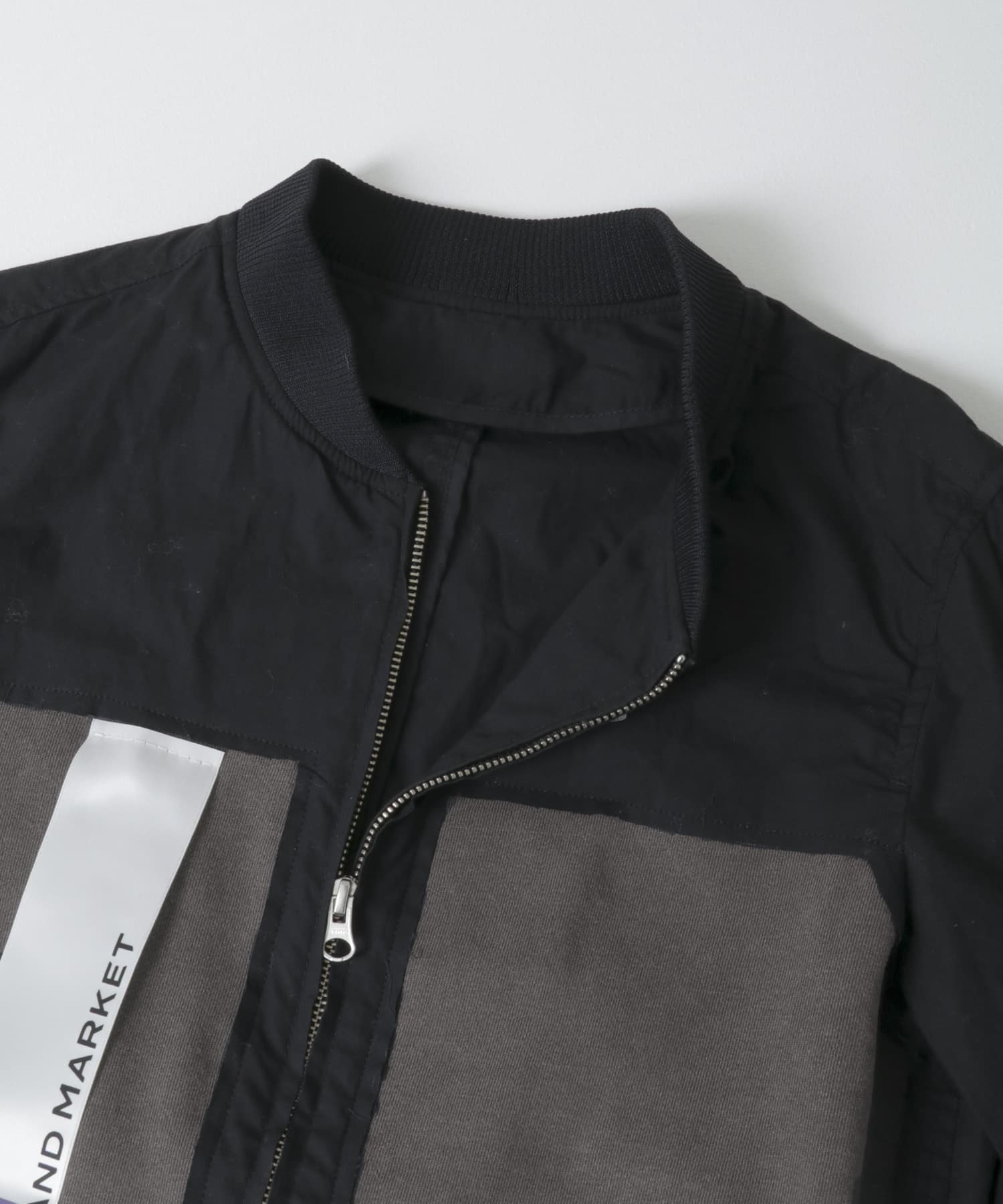 ザ グッドランド マーケット　Albie-MA1 jacket BLACK FREE