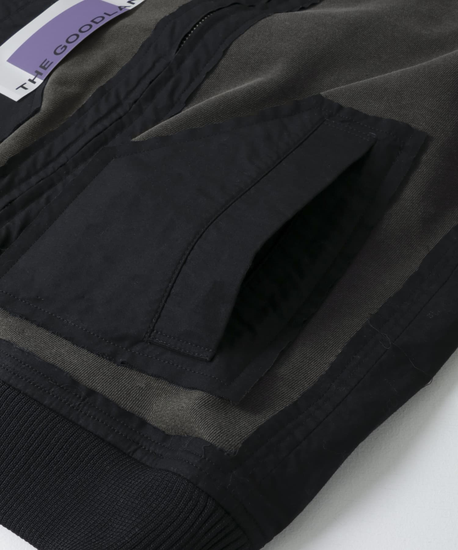 ザ グッドランド マーケット　Albie-MA1 jacket BLACK FREE