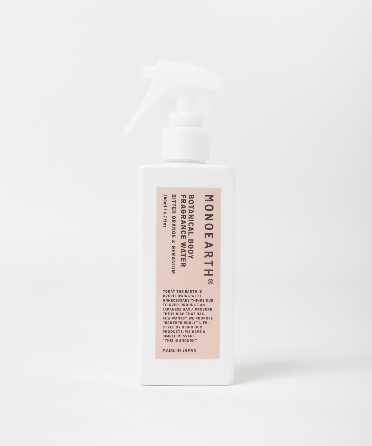 MONOEARTH　BODY FRAGRANCE WATER
