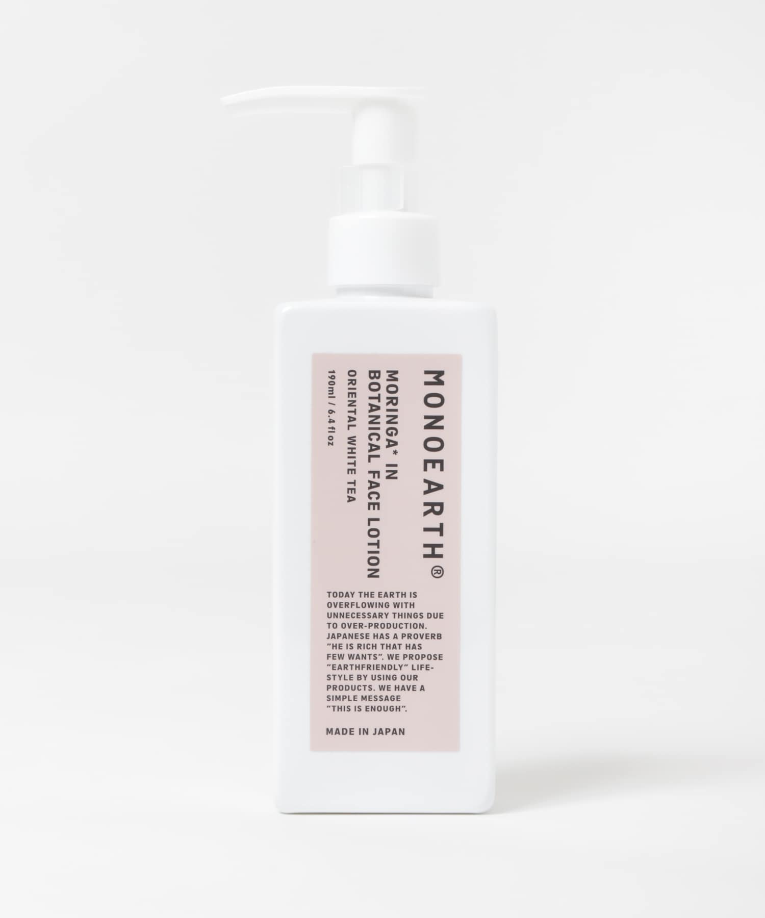 MONOEARTH　Moringa in Face Lotion