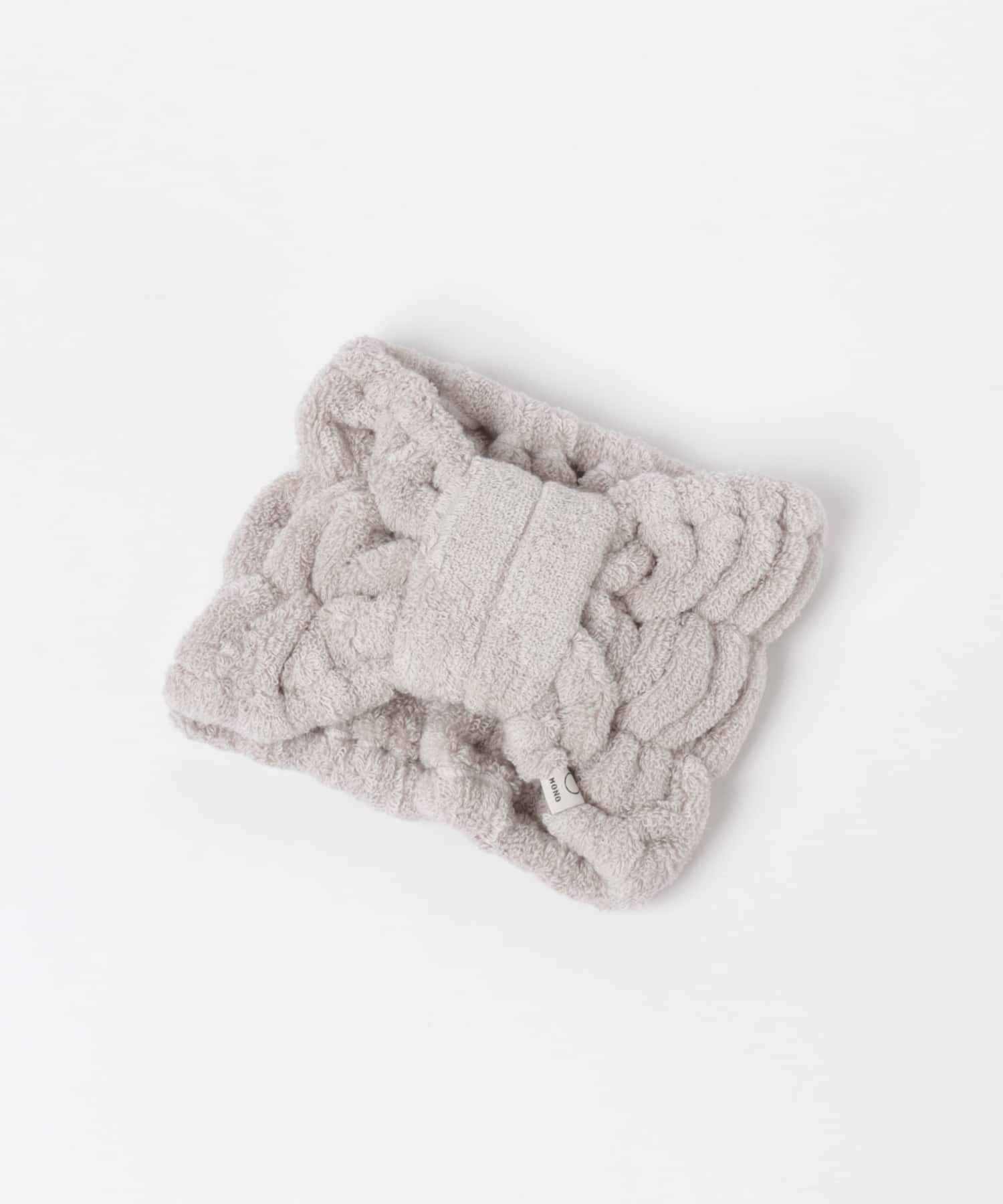 MONOEARTH　ORGANIC COTTON HAIR BAND PINK FREE