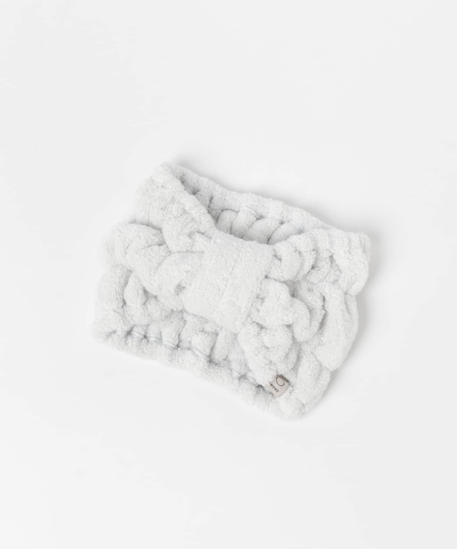 MONOEARTH　ORGANIC COTTON HAIR BAND LIGHT GRAY FREE