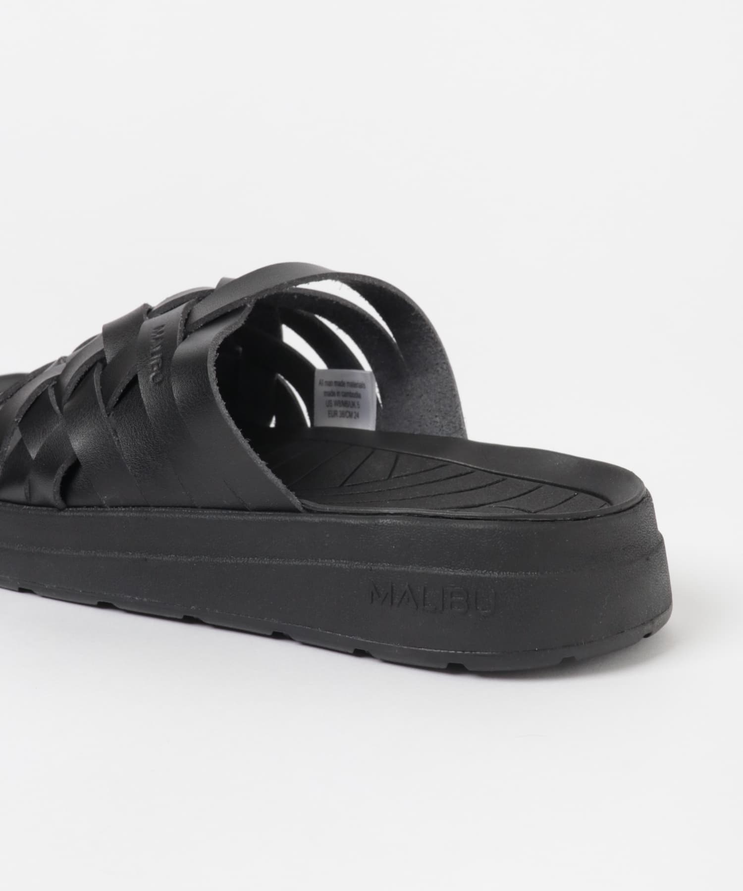 malibu sandals　ZUMA BLACK BLACK 5