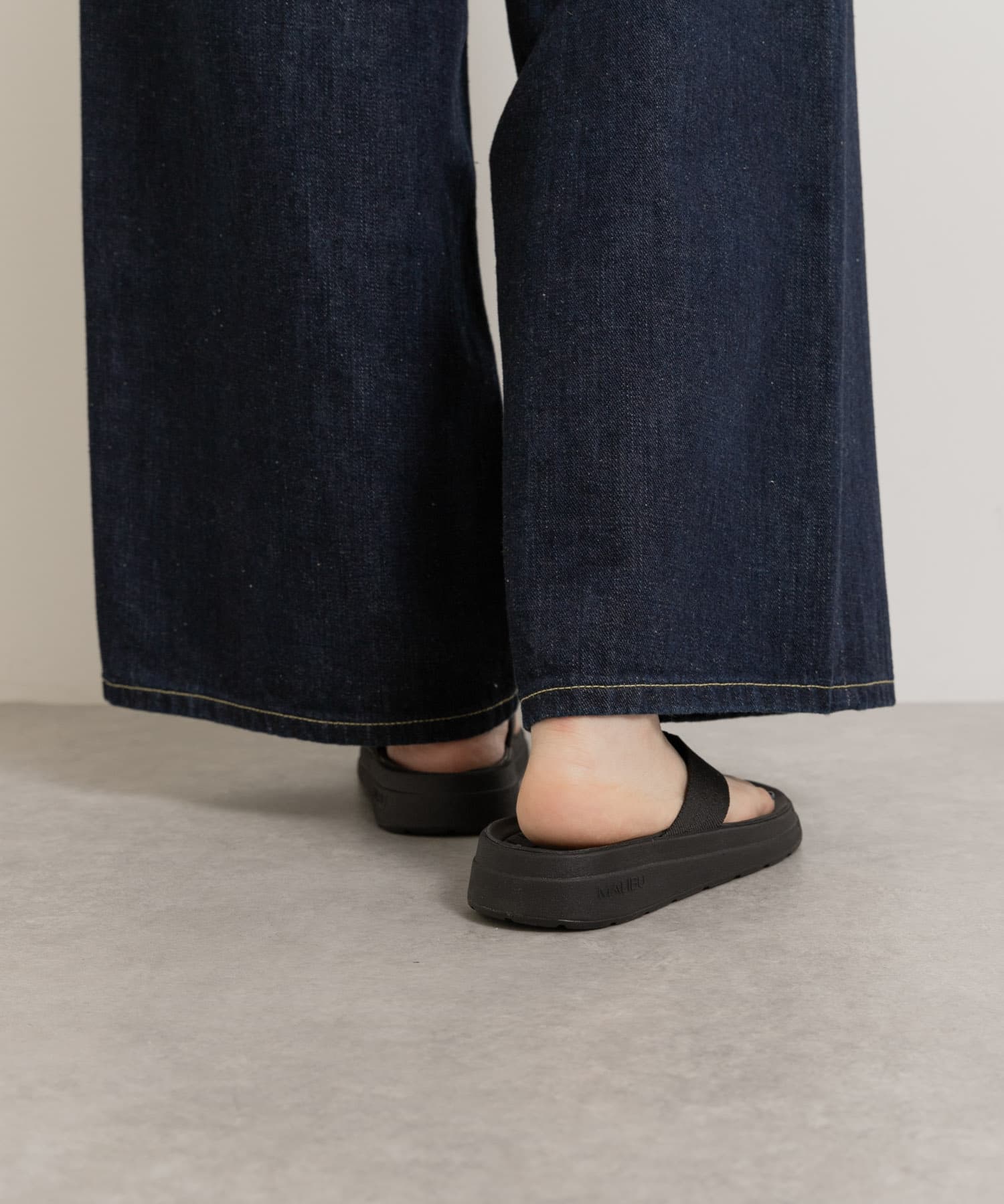 malibu sandals　SURFRIDER BLACK 5