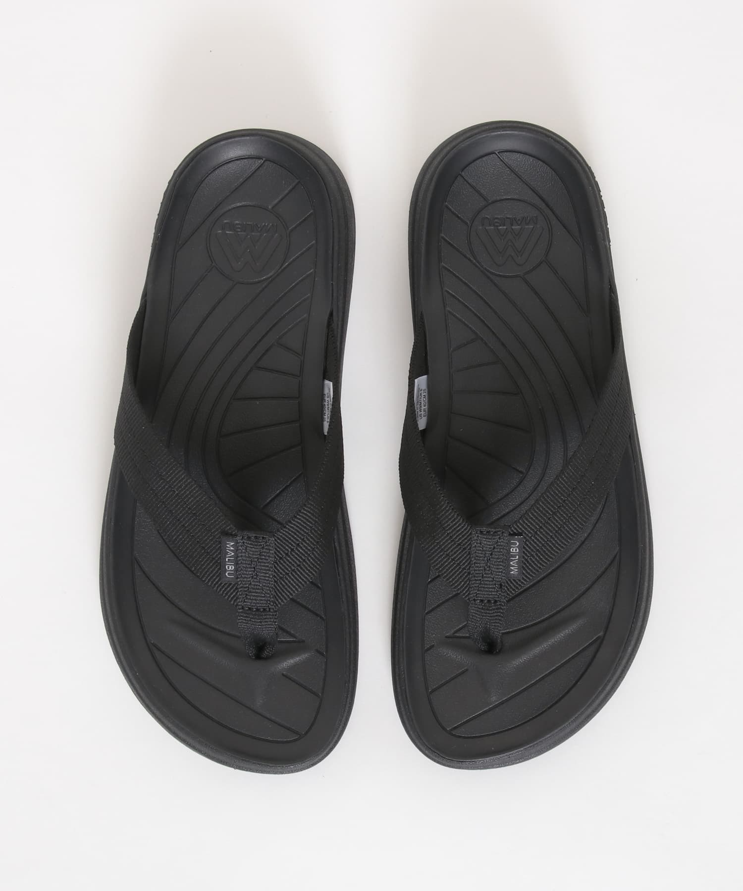 malibu sandals　SURFRIDER BLACK BLACK 5