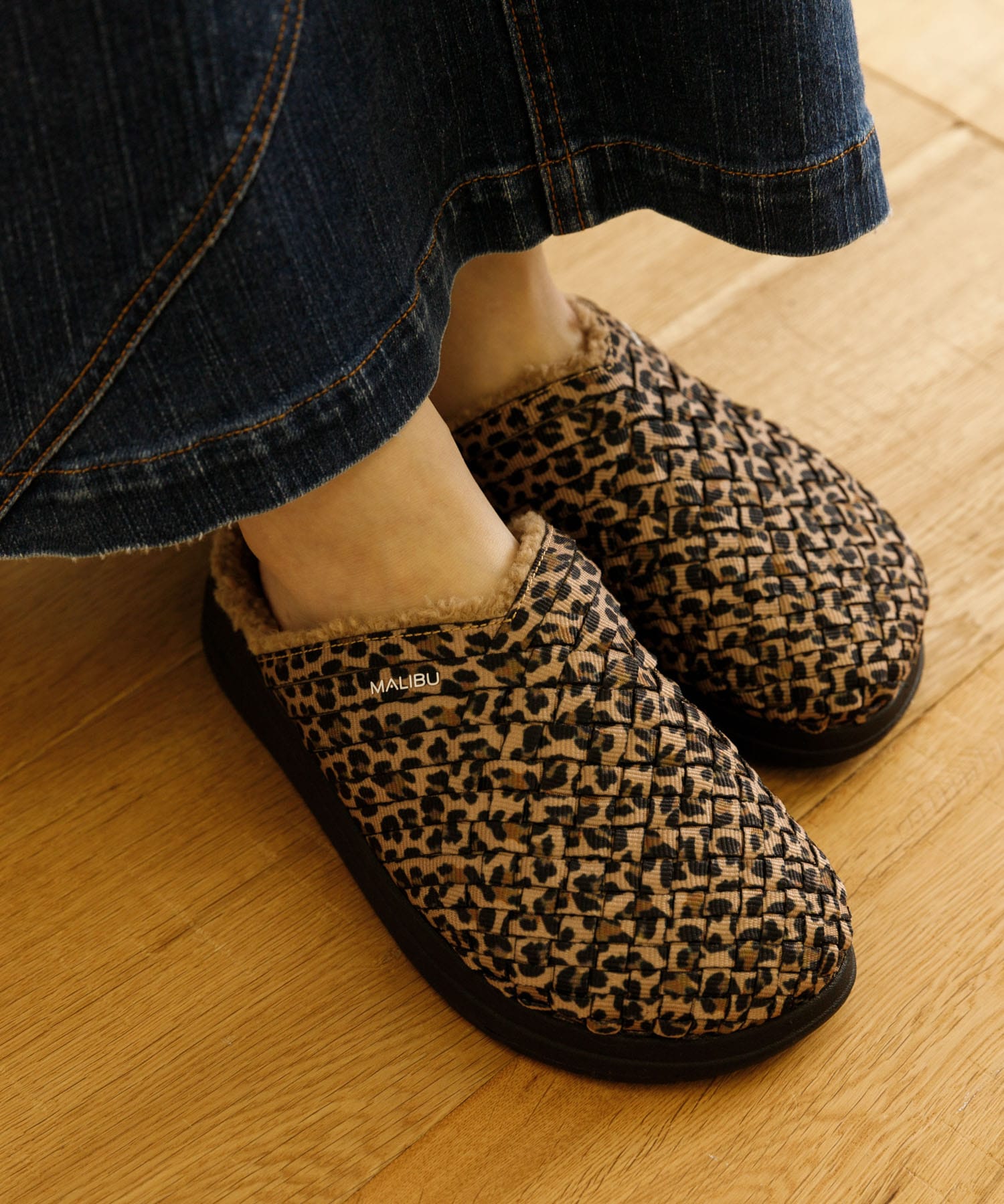 malibu sandals　COLONY LEOPARD BEIGE 5