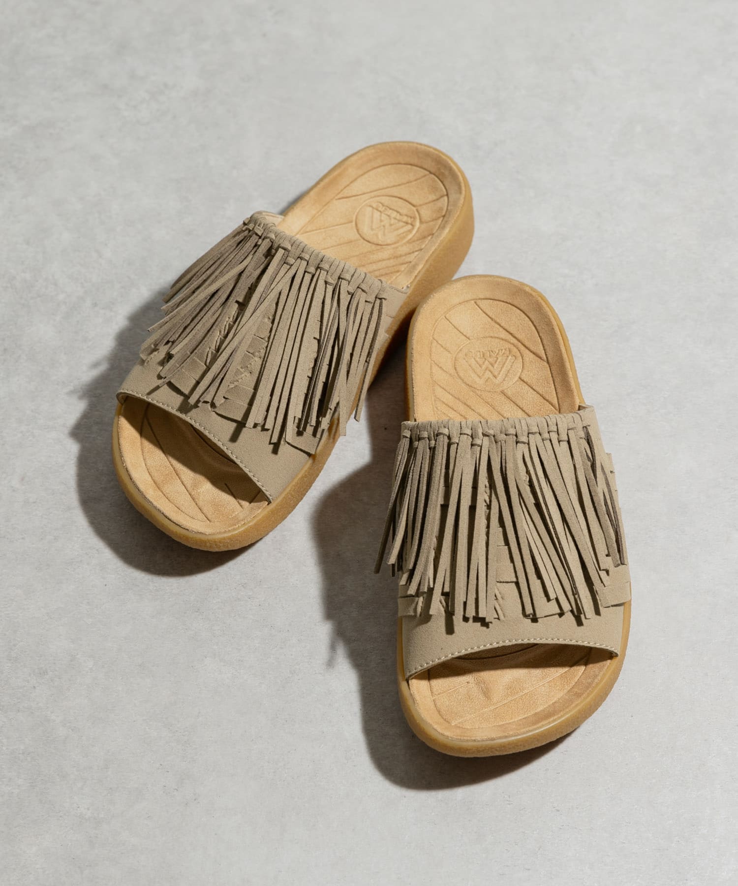 malibu sandals　THUNDERBIRD THATCH SLIDE TAUPE 5