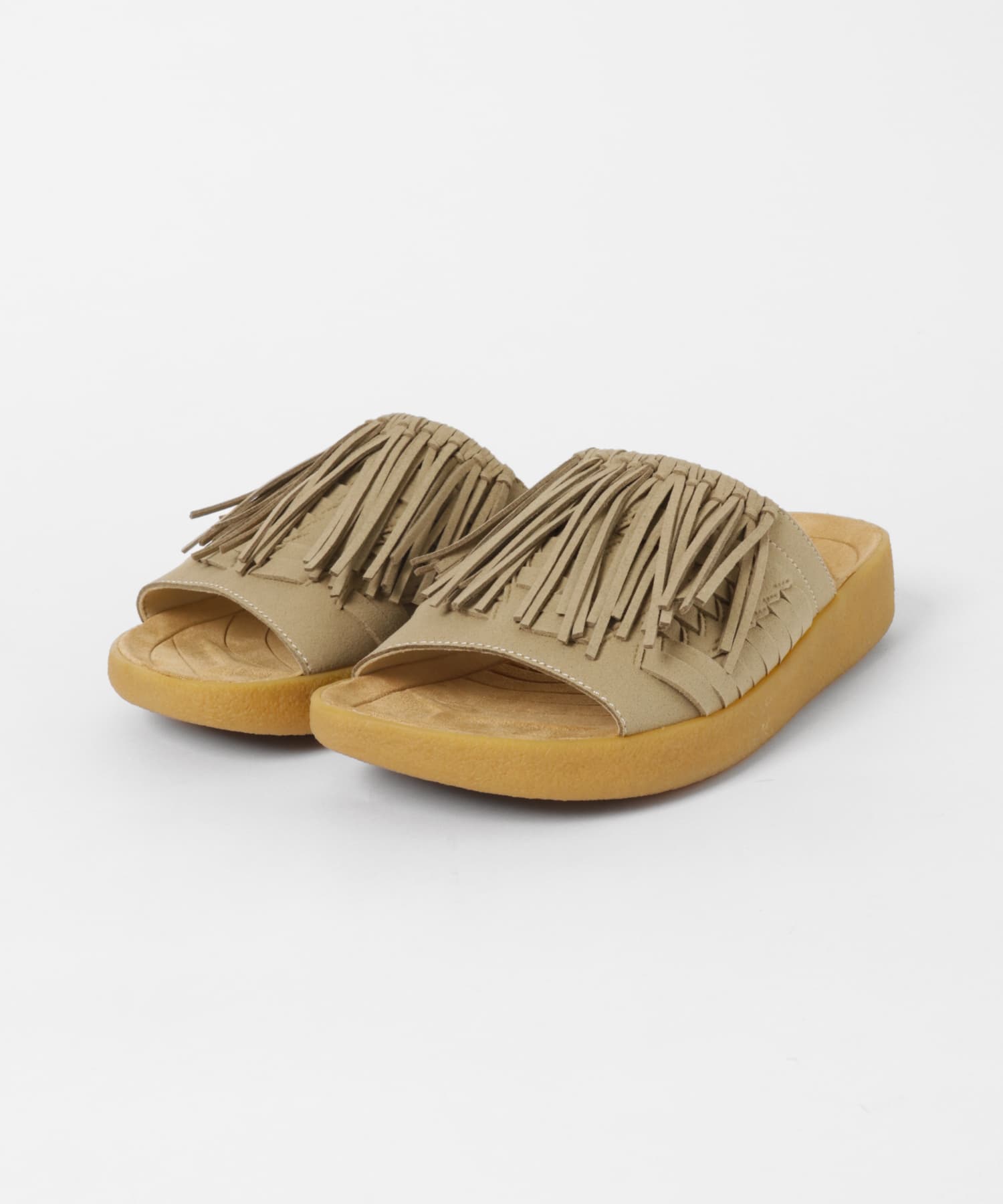 malibu sandals　THUNDERBIRD THATCH SLIDE TAUPE 5
