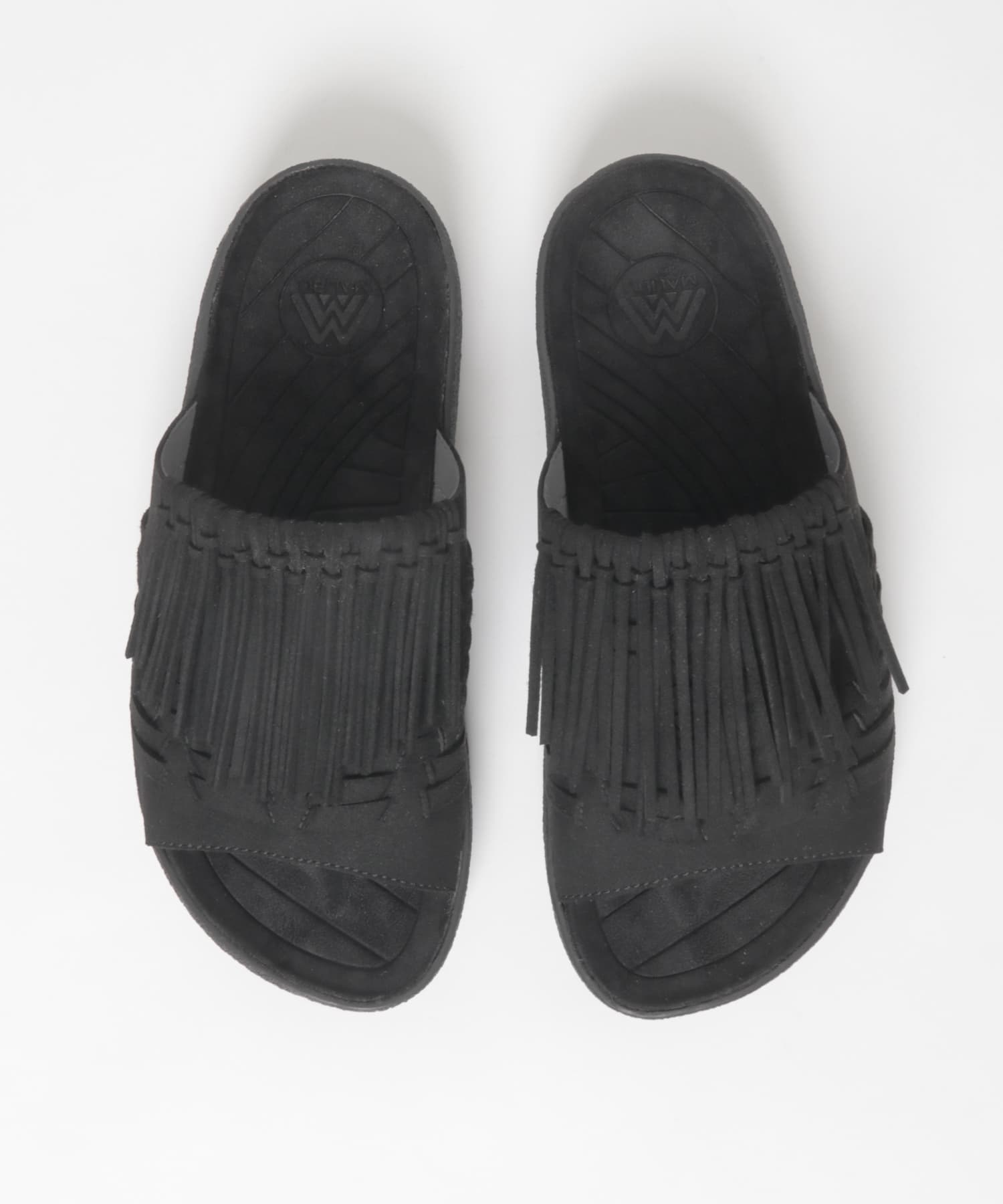 malibu sandals　THUNDERBIRD THATCH SLIDE BLACK 8