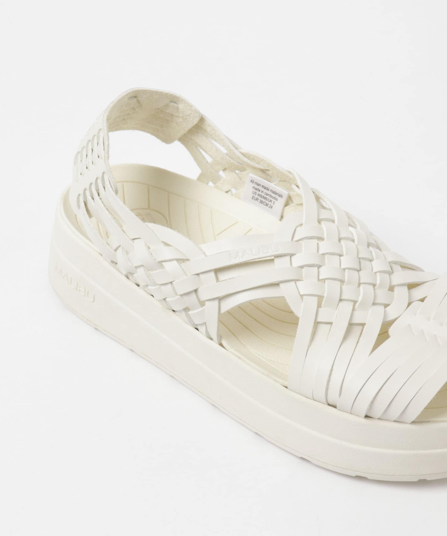 malibu sandals　CANYON PLATFORM-W OFF-WHITE 5