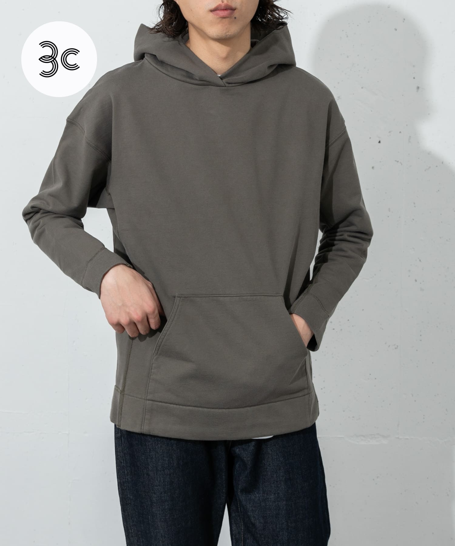 ザ グッドランド マーケット　organic cotton hoodie