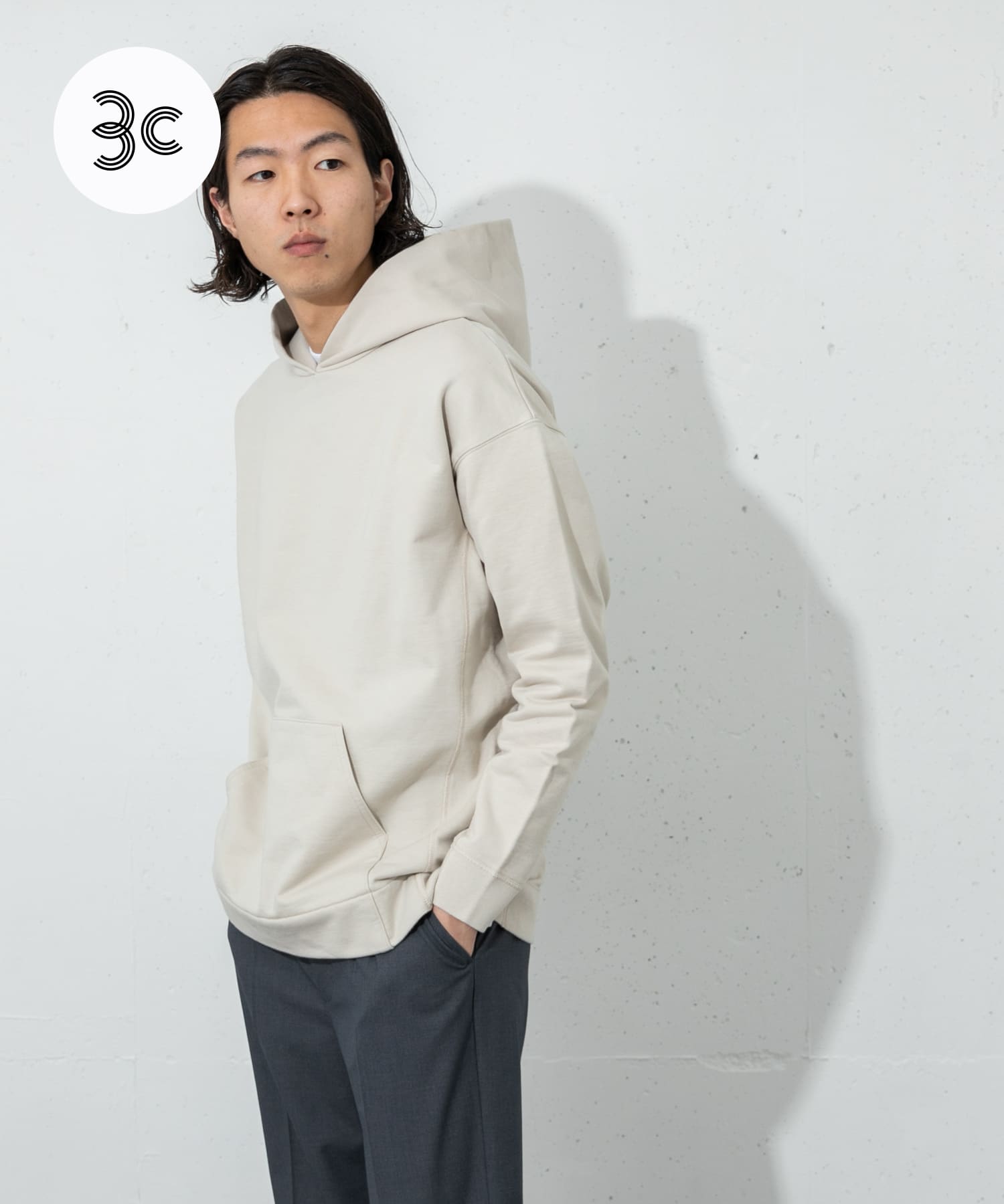 ザ グッドランド マーケット　organic cotton hoodie