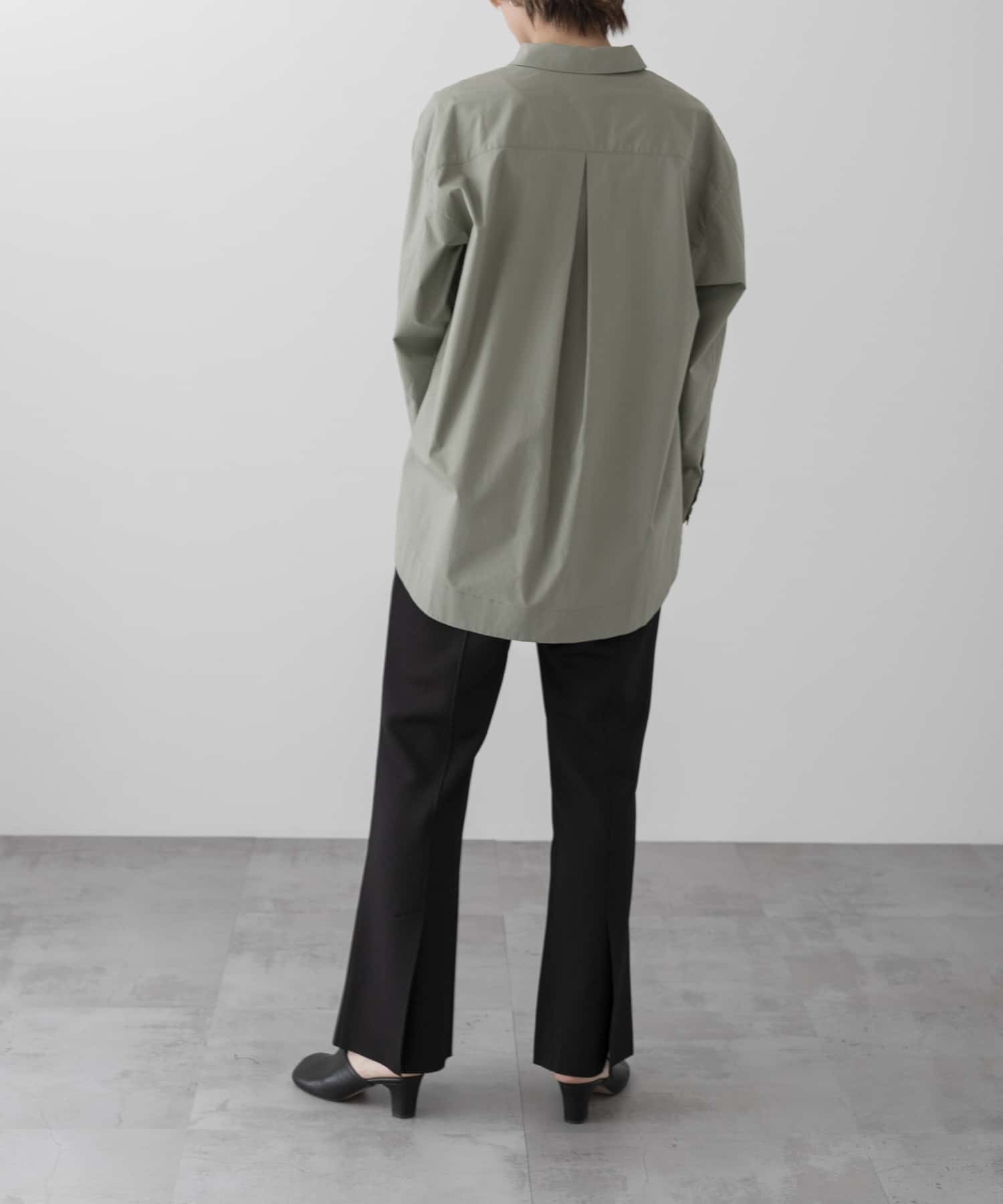 ザ グッドランド マーケット　THE GOODLAND SHIRTS L.KHAKI 2