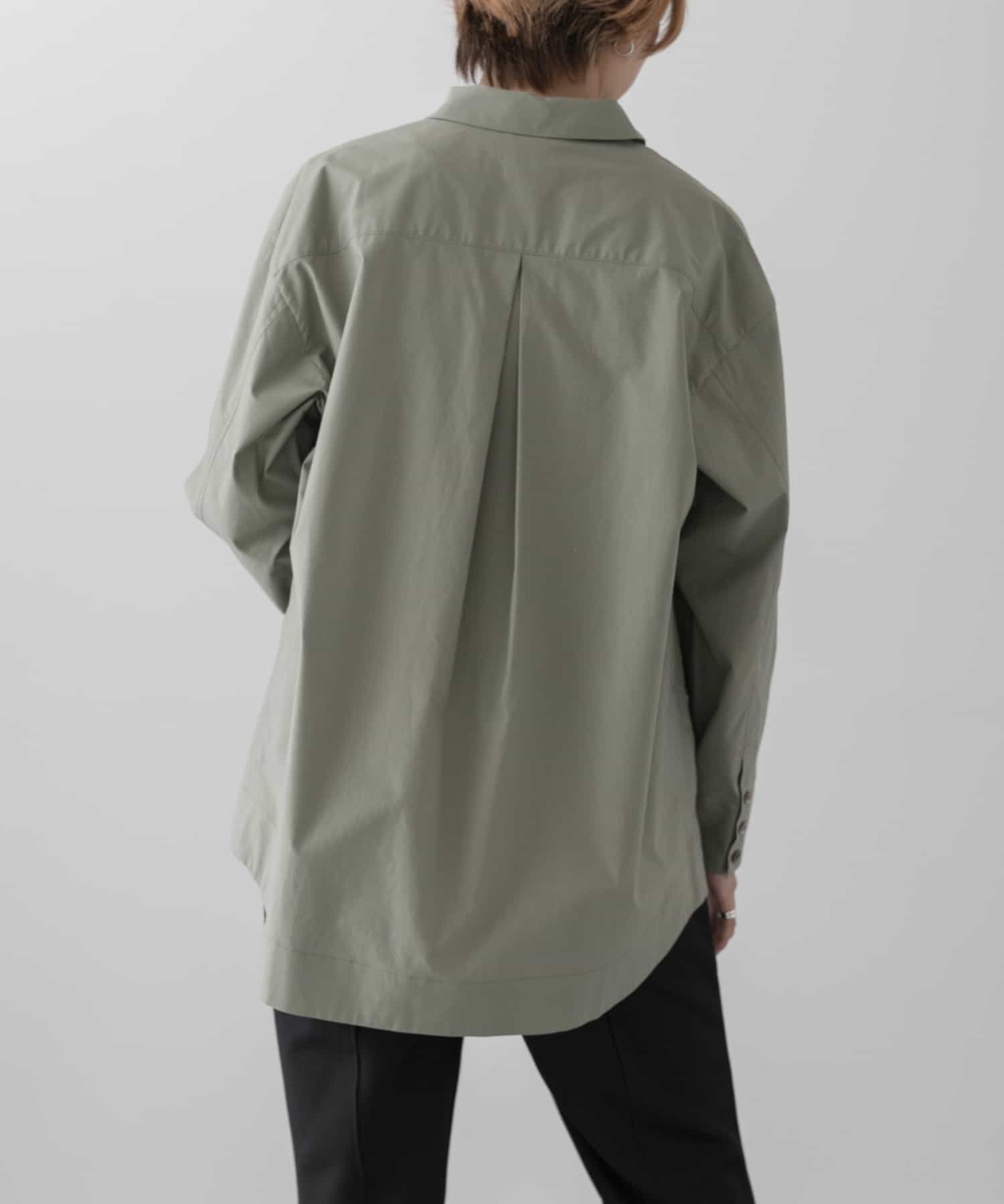 ザ グッドランド マーケット　THE GOODLAND SHIRTS L.KHAKI 3