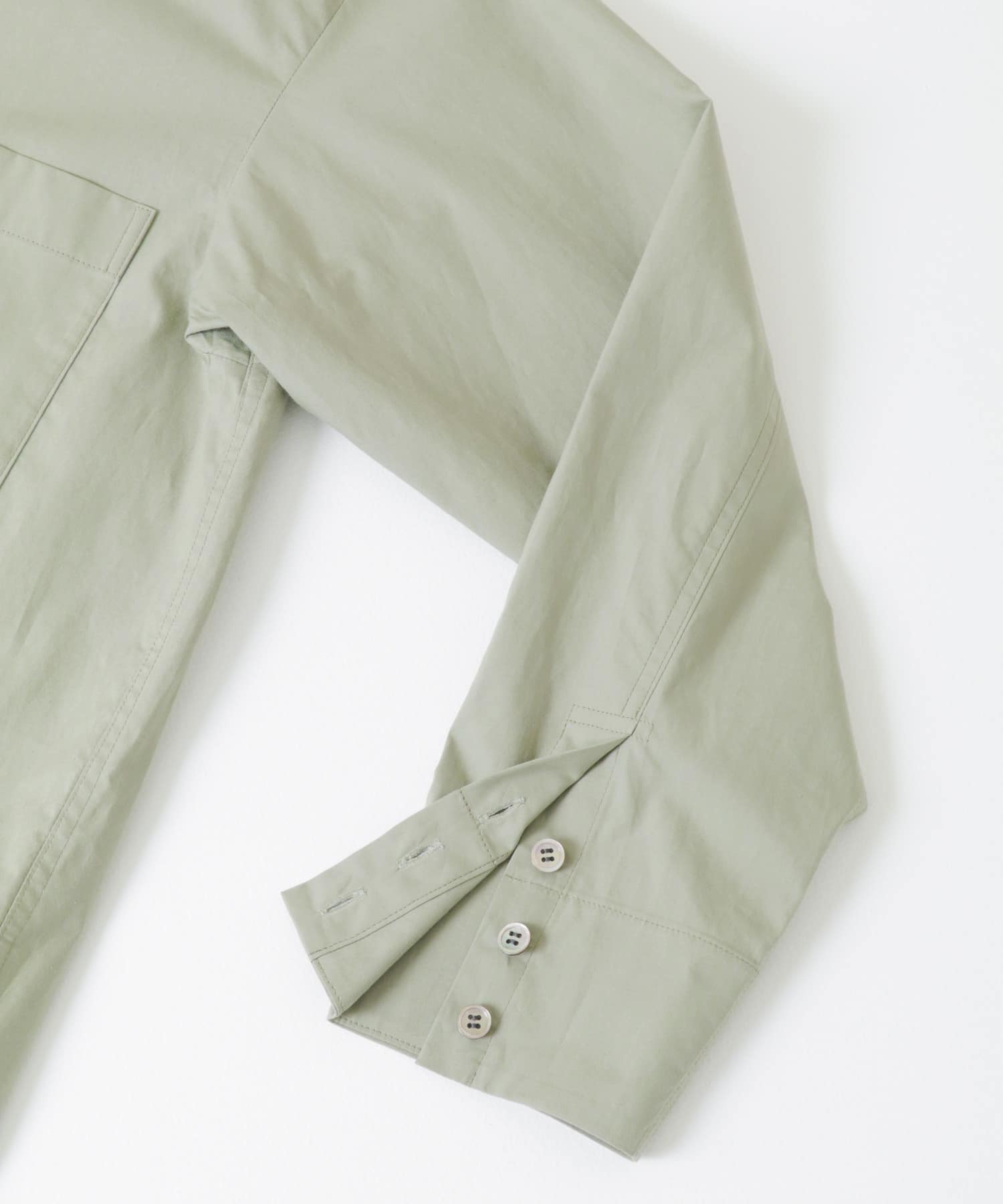 ザ グッドランド マーケット　THE GOODLAND SHIRTS L.KHAKI 1