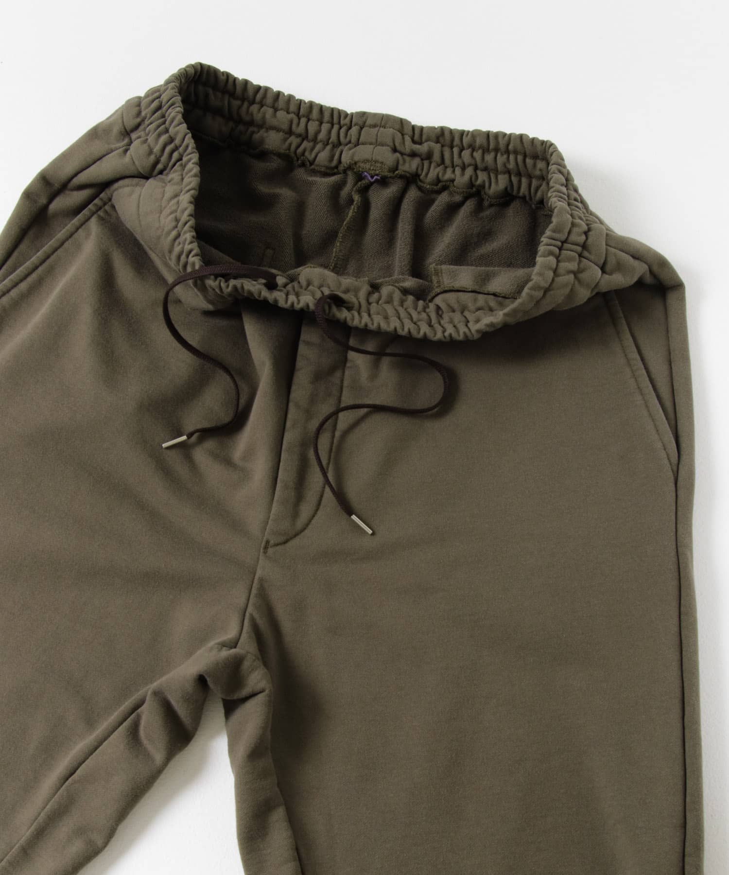 ザ グッドランド マーケット　organic cotton sweatpants Khakibrown 1