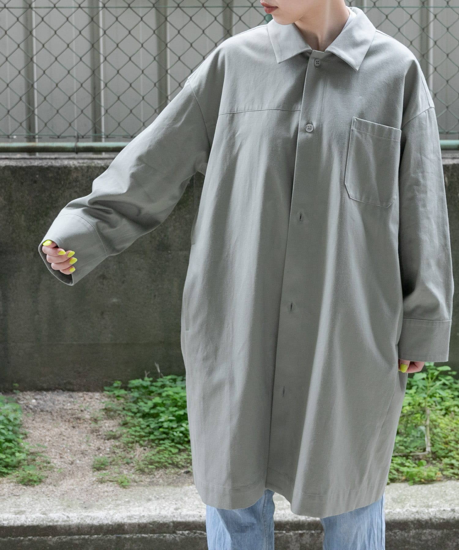 身長：163cm サイズ：1
