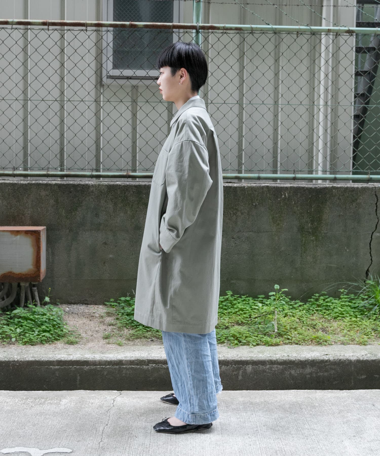 身長：163cm サイズ：1