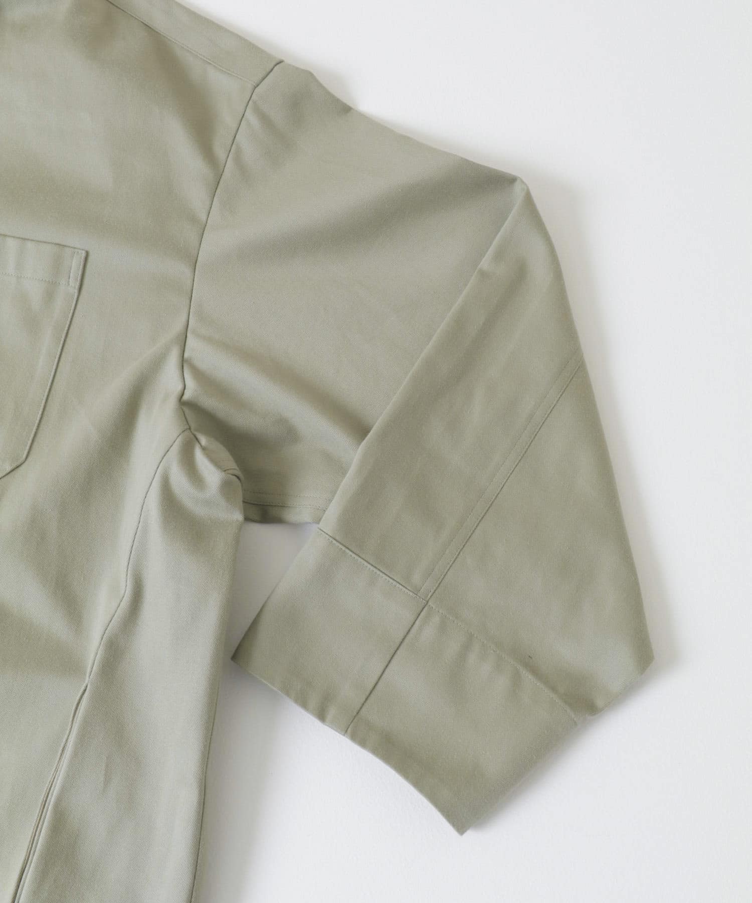 ザ グッドランド マーケット　THE GOODLAND long shirt L.KHAKI 1