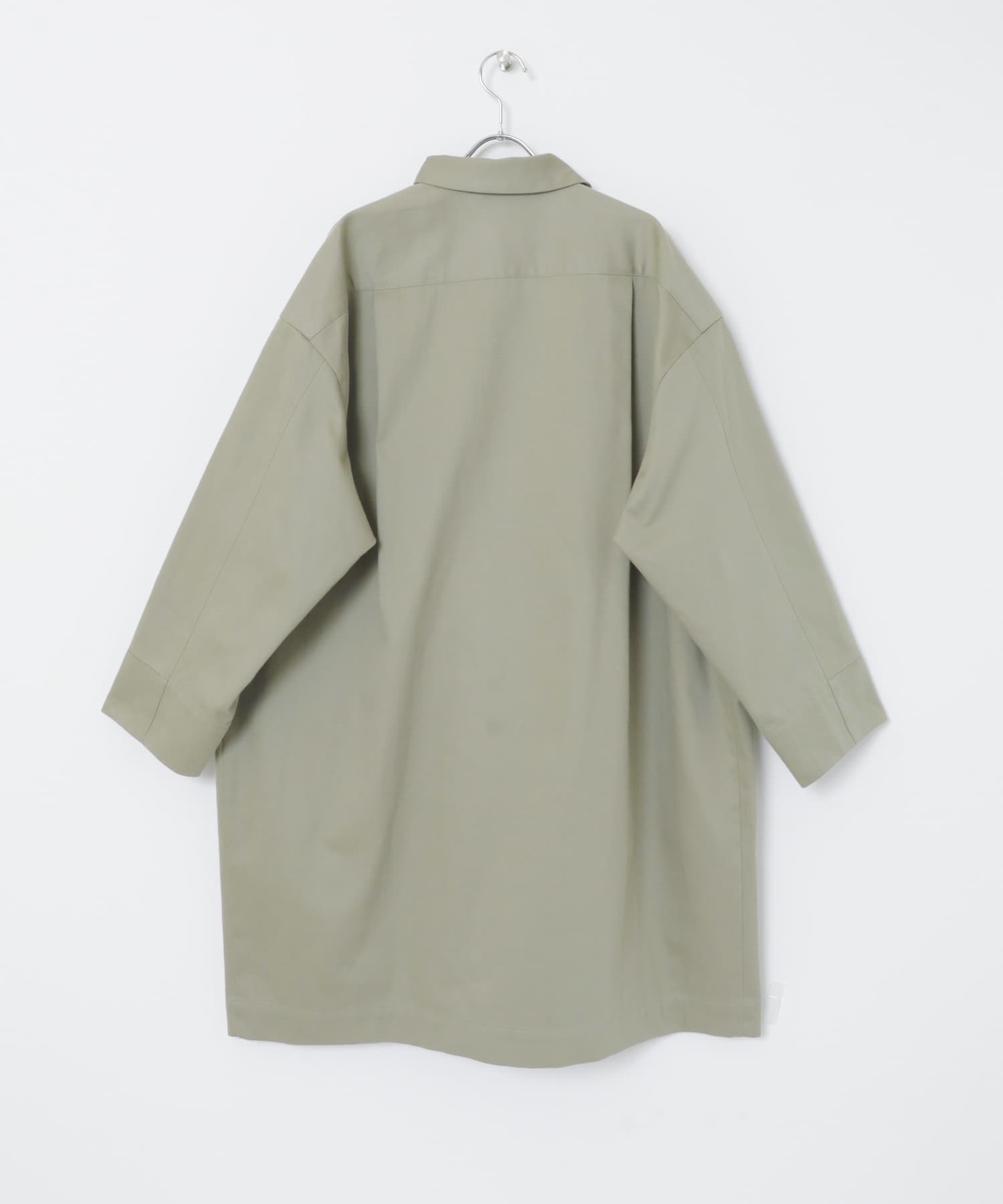 ザ グッドランド マーケット　THE GOODLAND long shirt L.KHAKI 1
