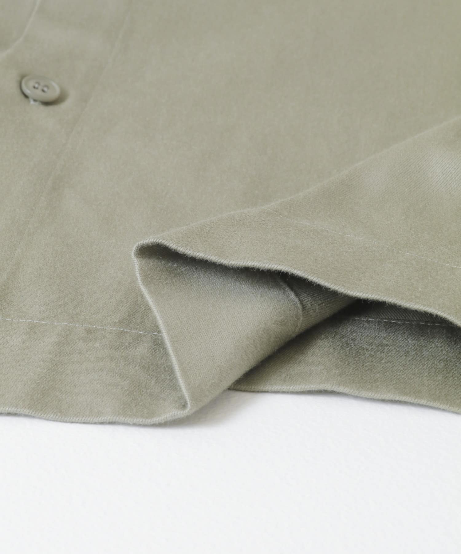 ザ グッドランド マーケット　THE GOODLAND long shirt L.KHAKI 2