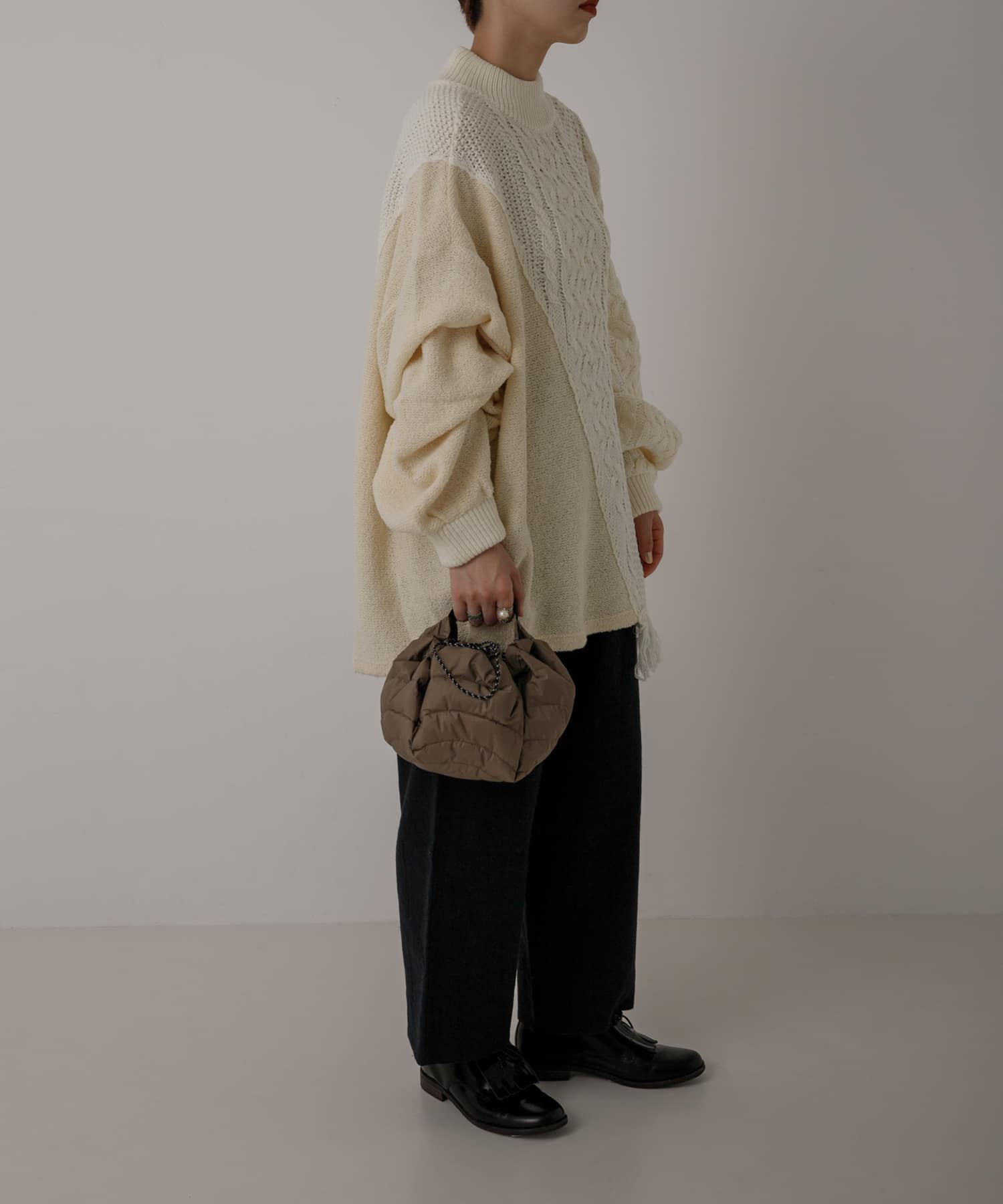 ザ グッドランド マーケット　FUROSHIKダウンバッグ Brown FREE