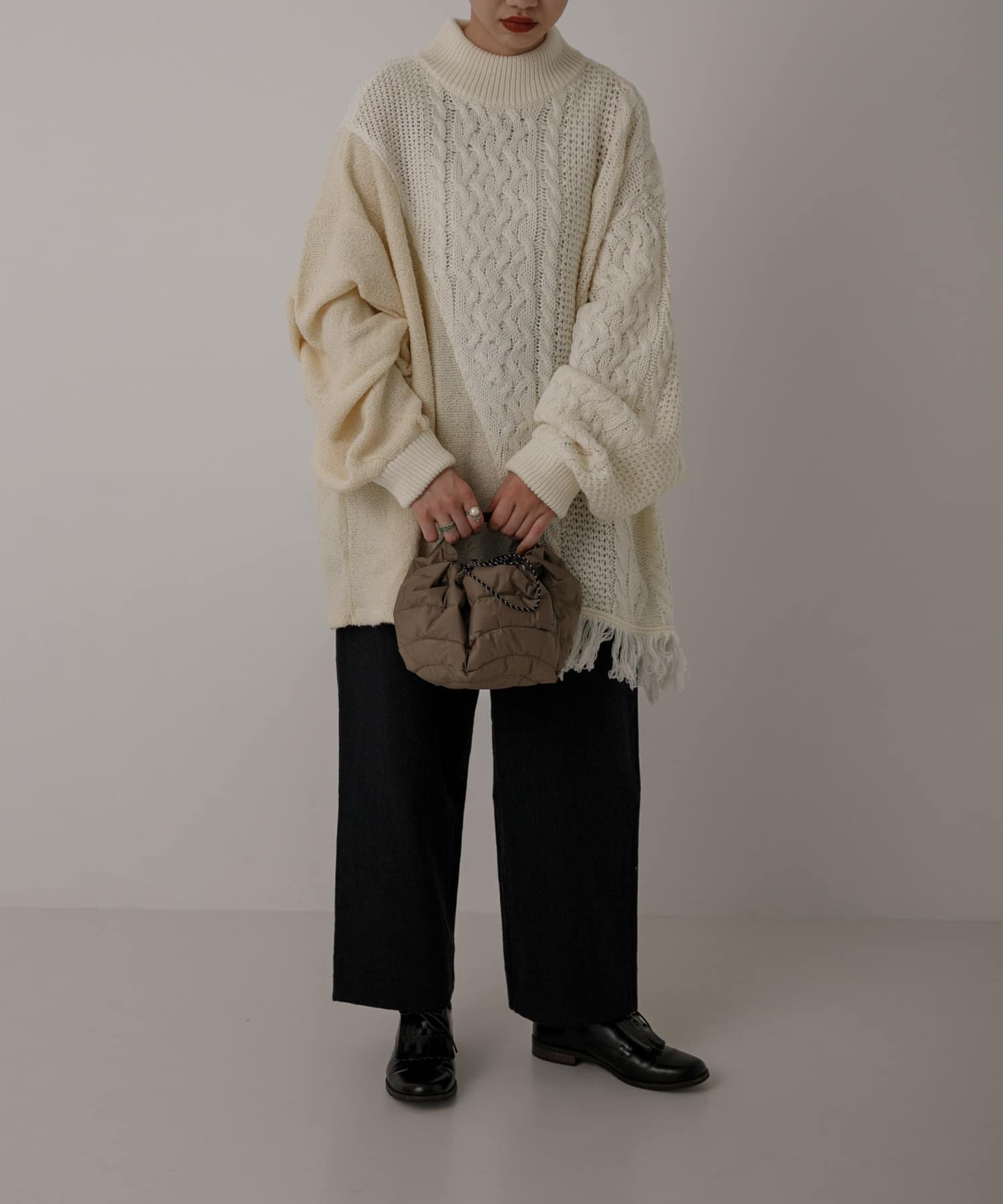 ザ グッドランド マーケット　FUROSHIKダウンバッグ Brown FREE