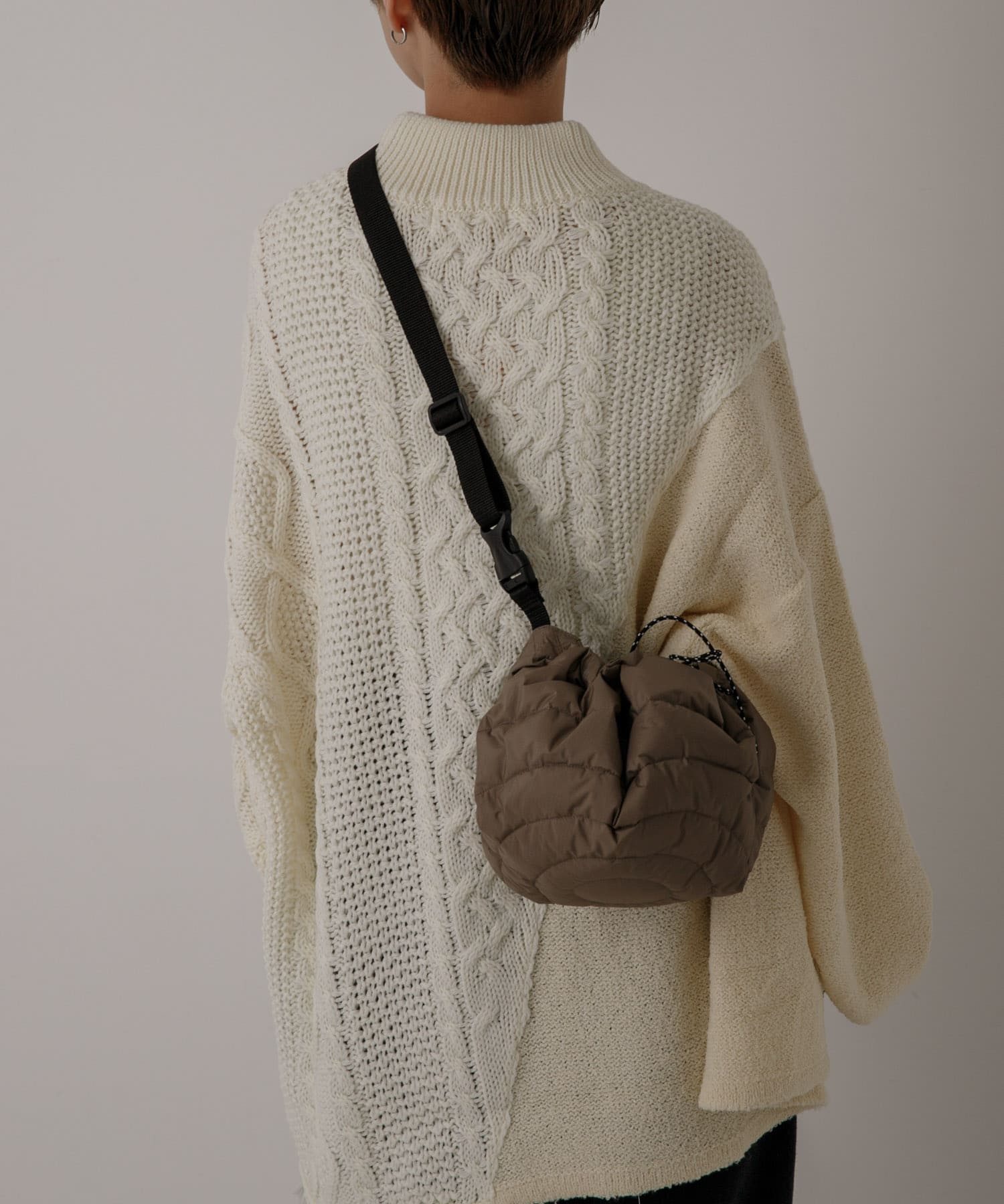 ザ グッドランド マーケット　FUROSHIKダウンバッグ Brown FREE