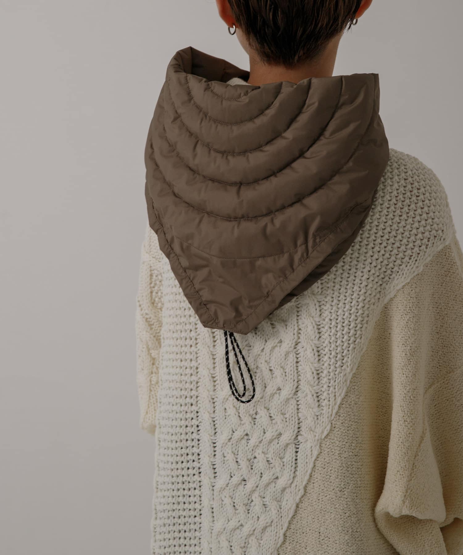 ザ グッドランド マーケット　FUROSHIKダウンバッグ Brown FREE