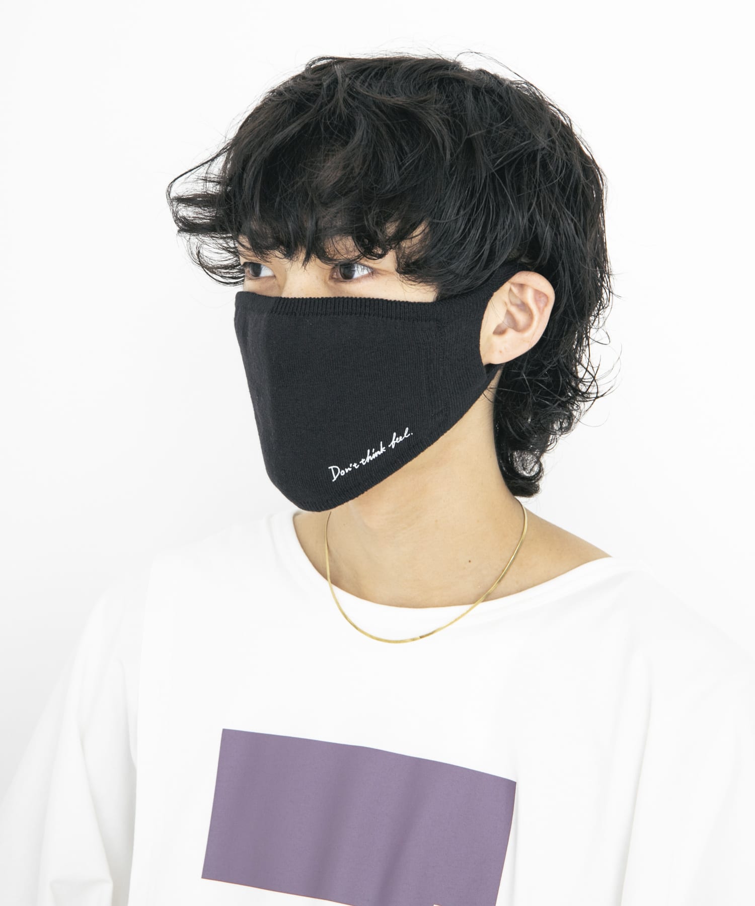 ザ グッドランド マーケット　TOHOKU COTTON MASK BLACK FREE