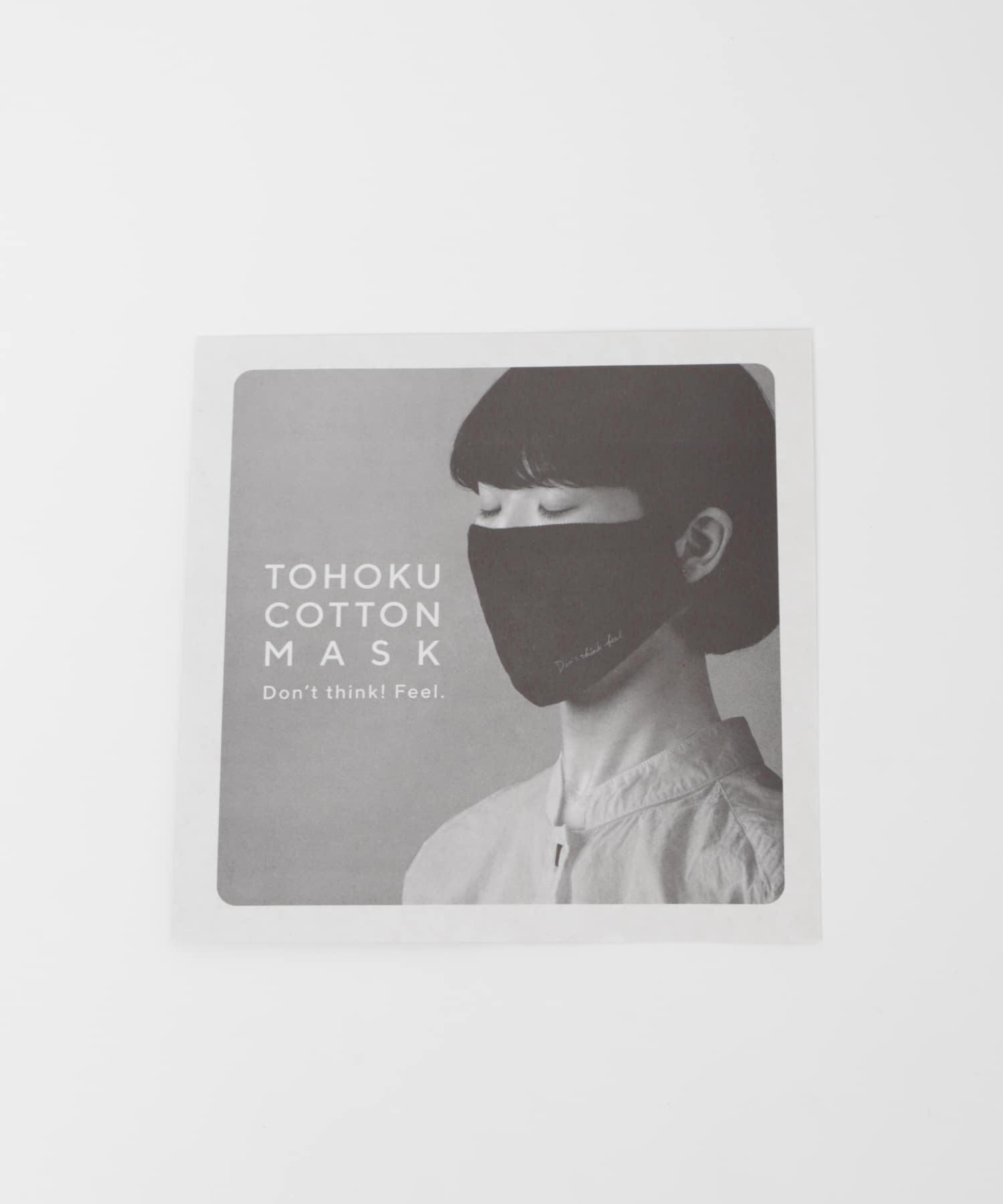 ザ グッドランド マーケット　TOHOKU COTTON MASK BLACK FREE
