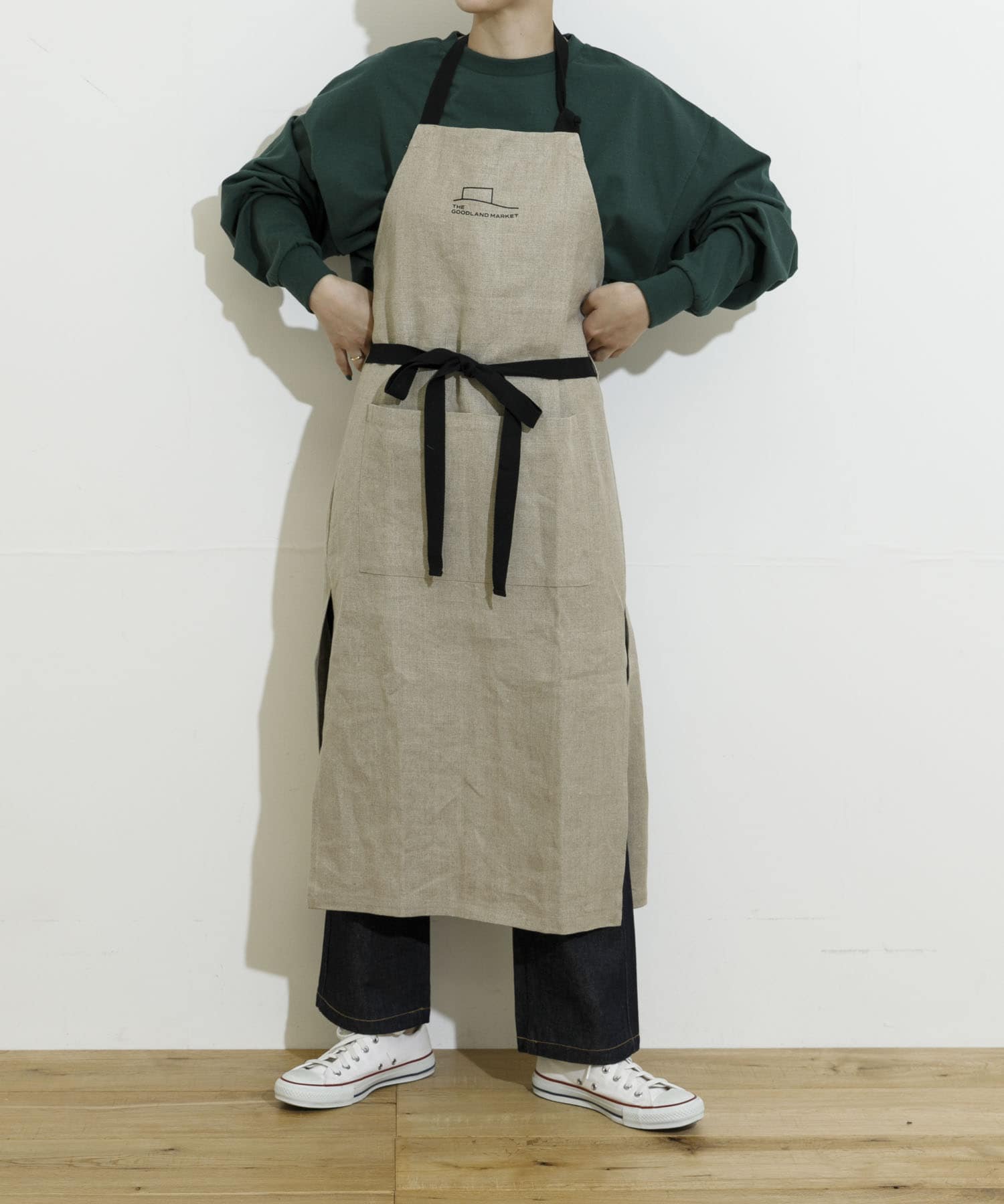 ザ グッドランド マーケット　Linen apron