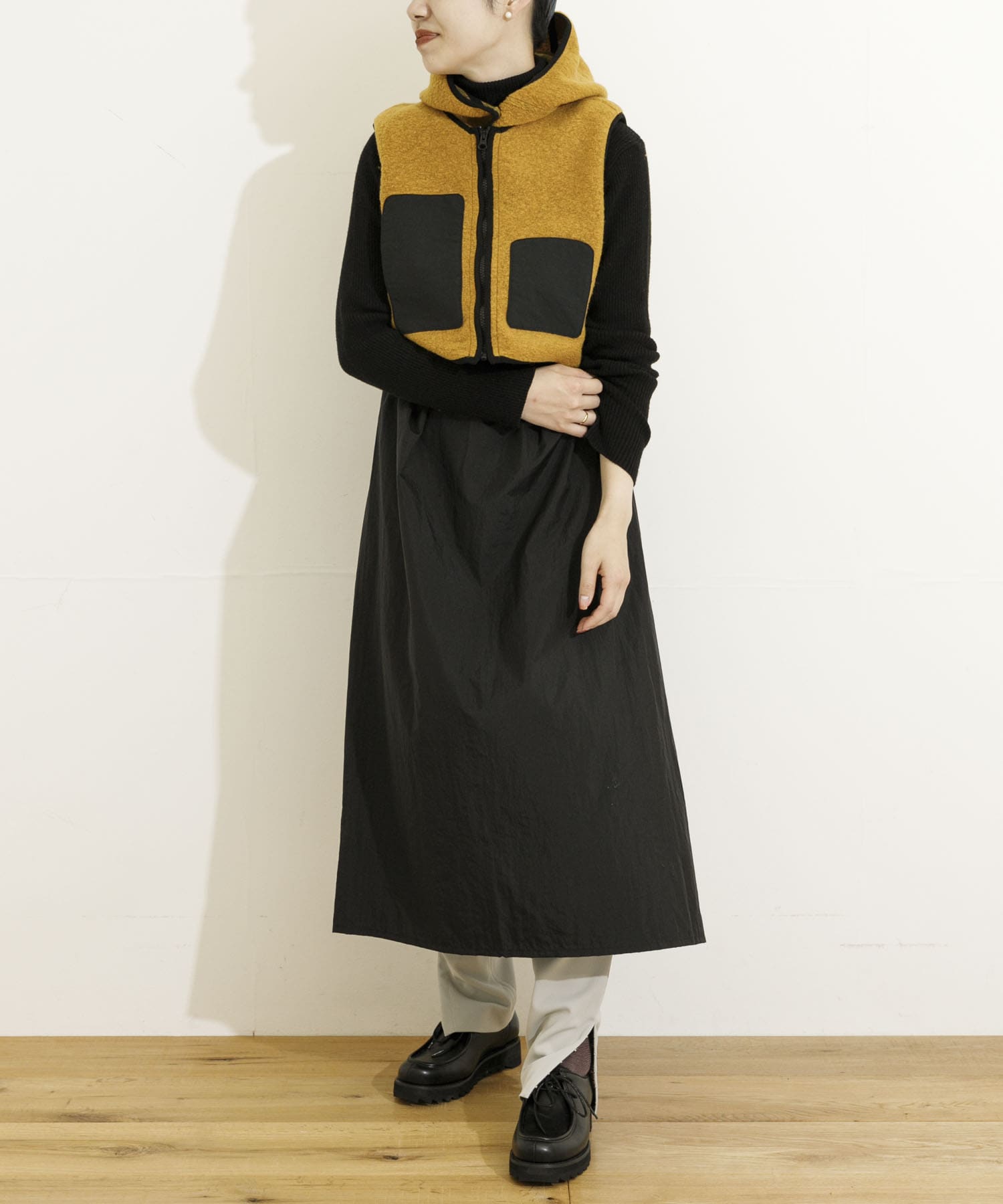 身長：163cm サイズ：one