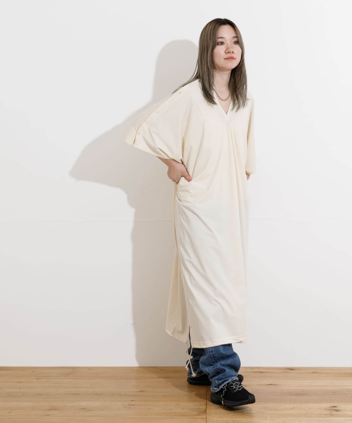 身長：155cm サイズ：FREE