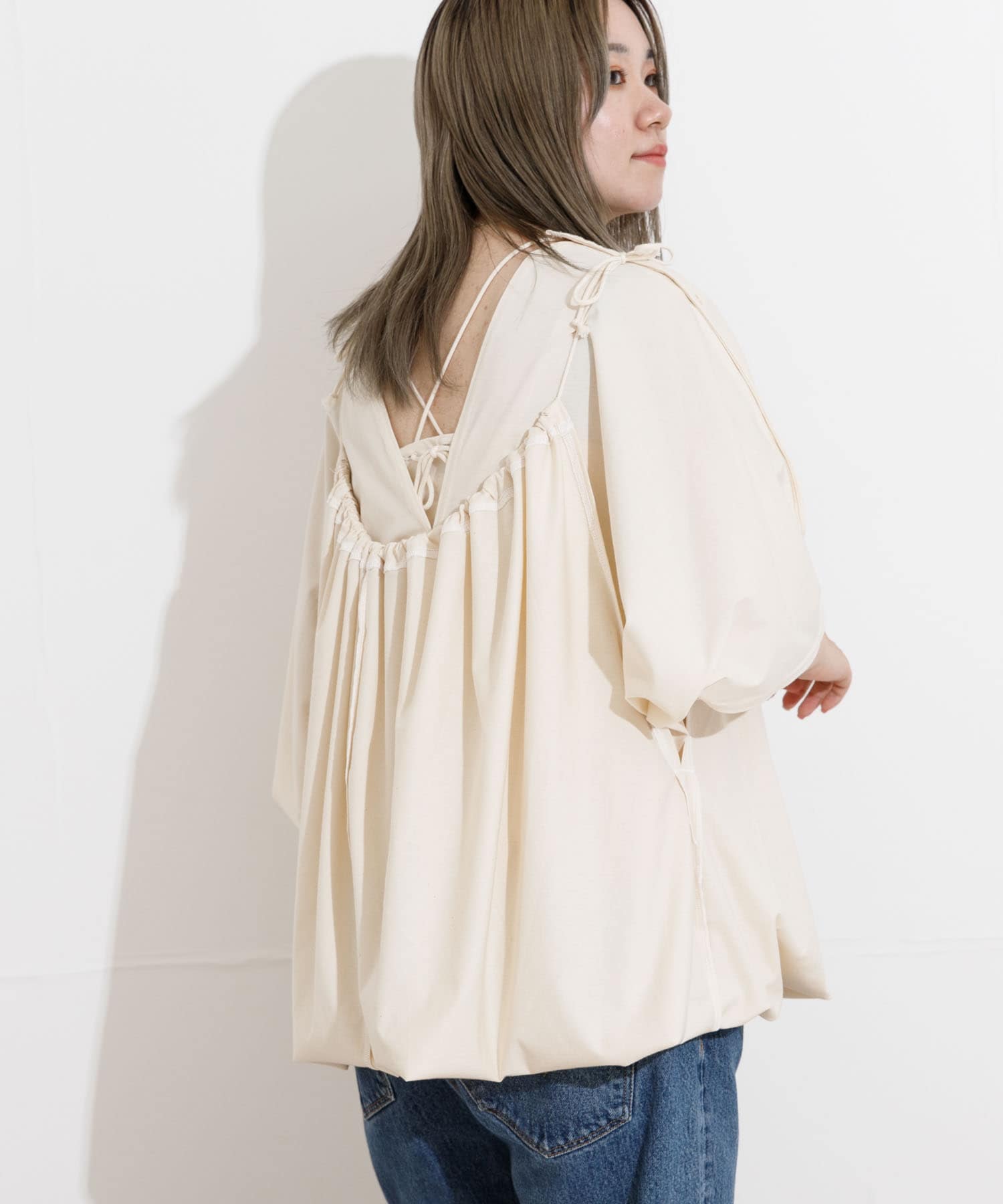 身長：155cm サイズ：FREE