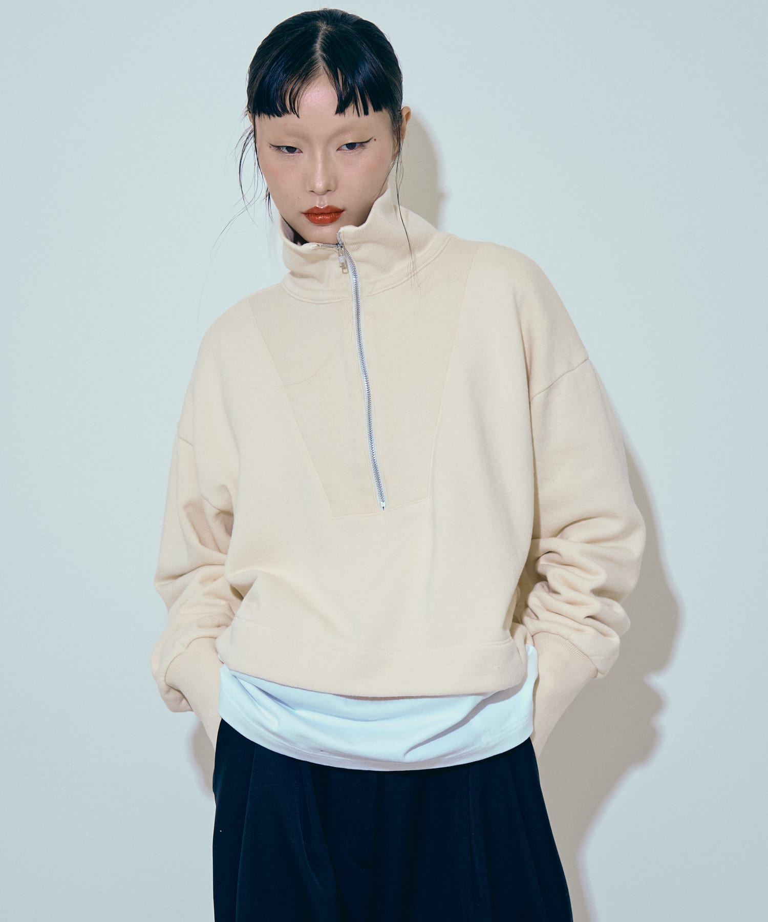 身長：164cm サイズ：one