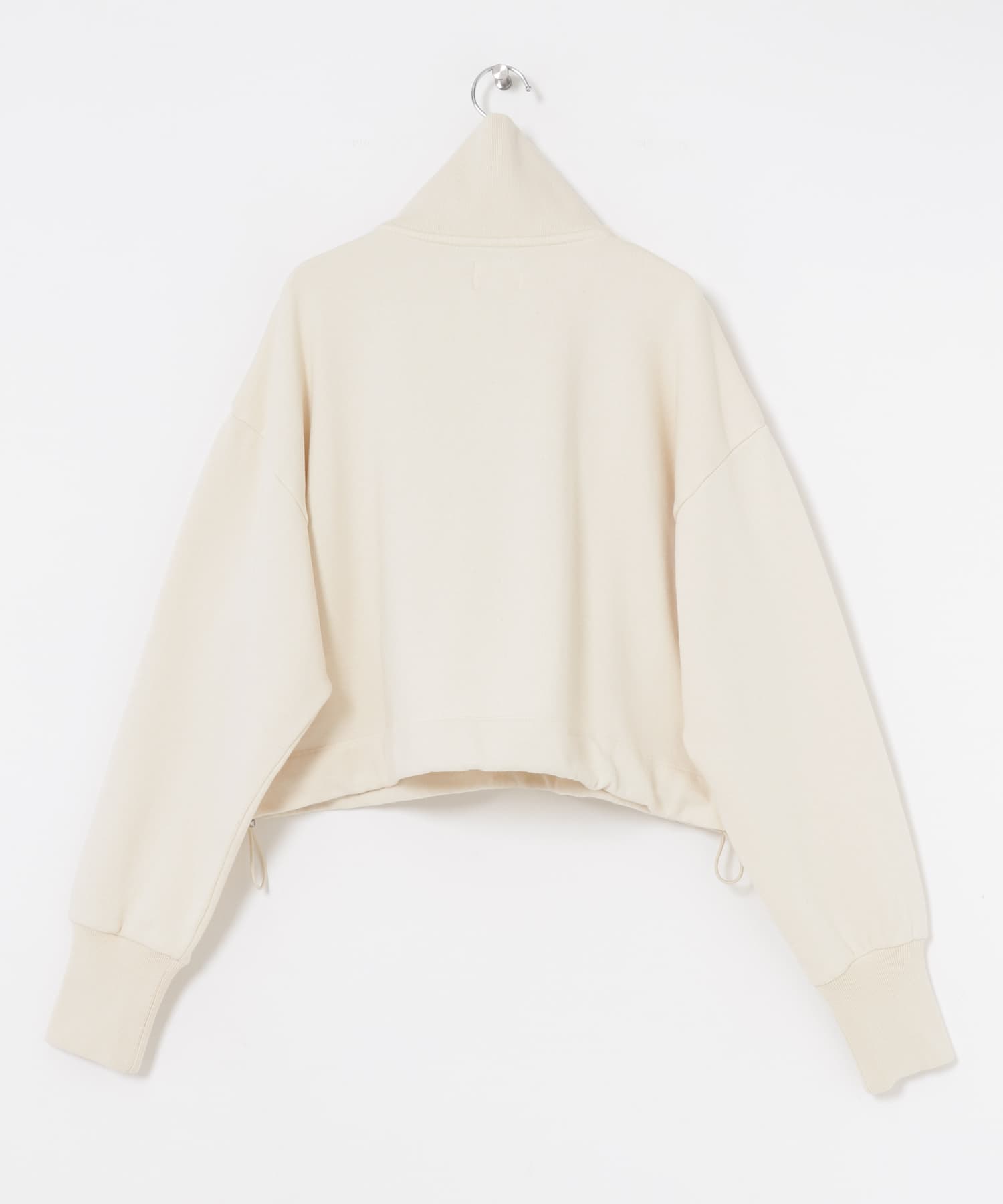 ザ グッドランド マーケット　ORGANIC COTTON ZIP TOPS NATURAL one