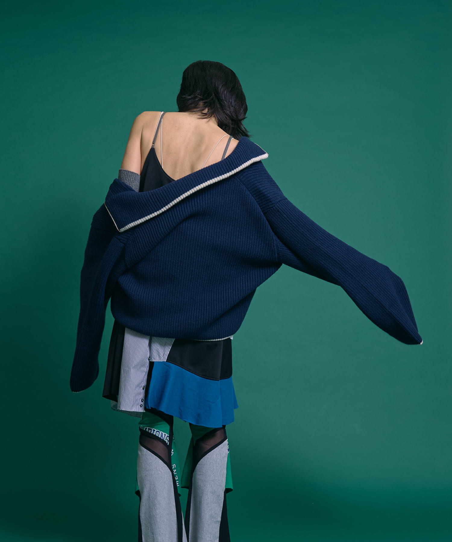身長：174cm サイズ：one
