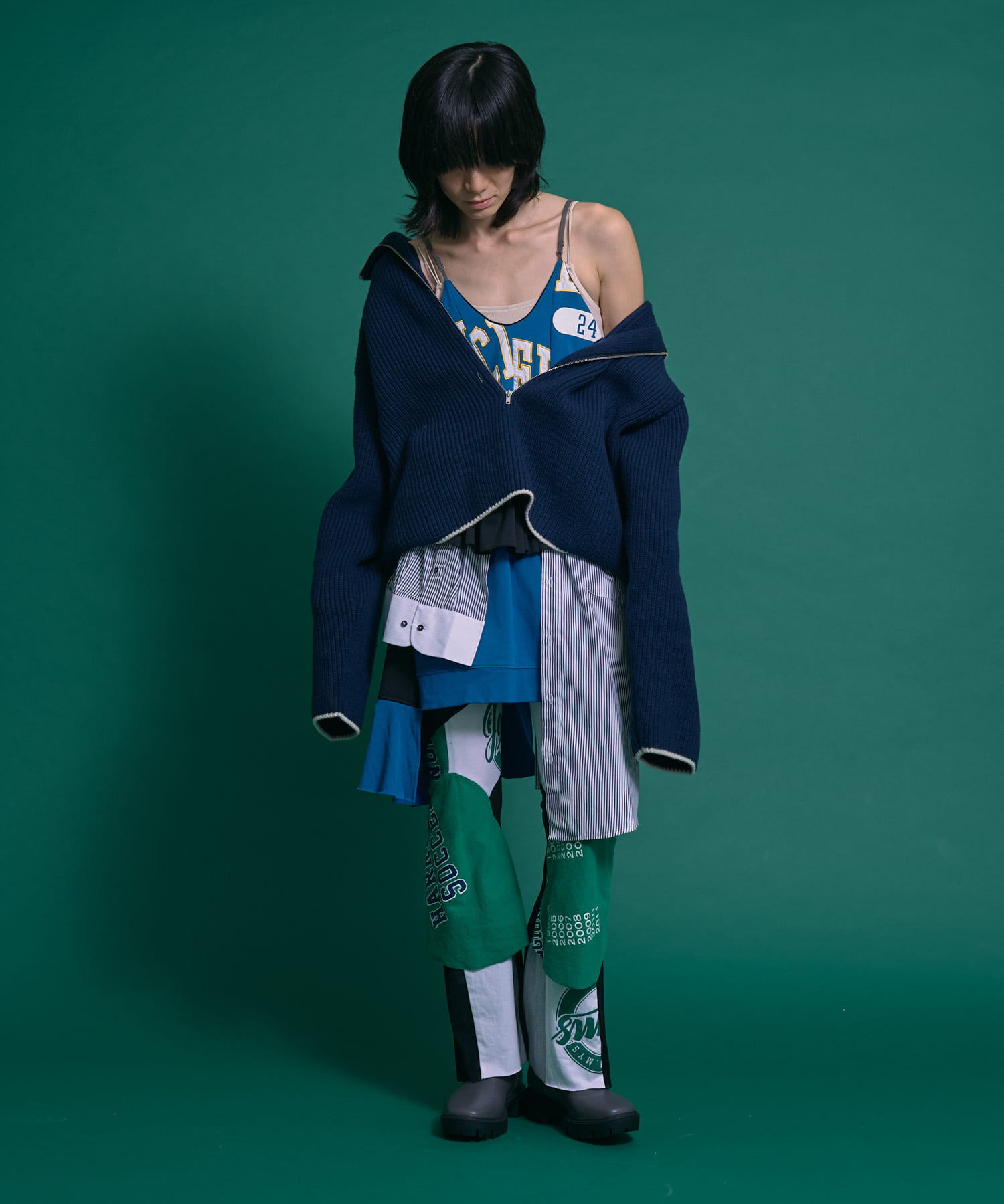 身長：174cm サイズ：one