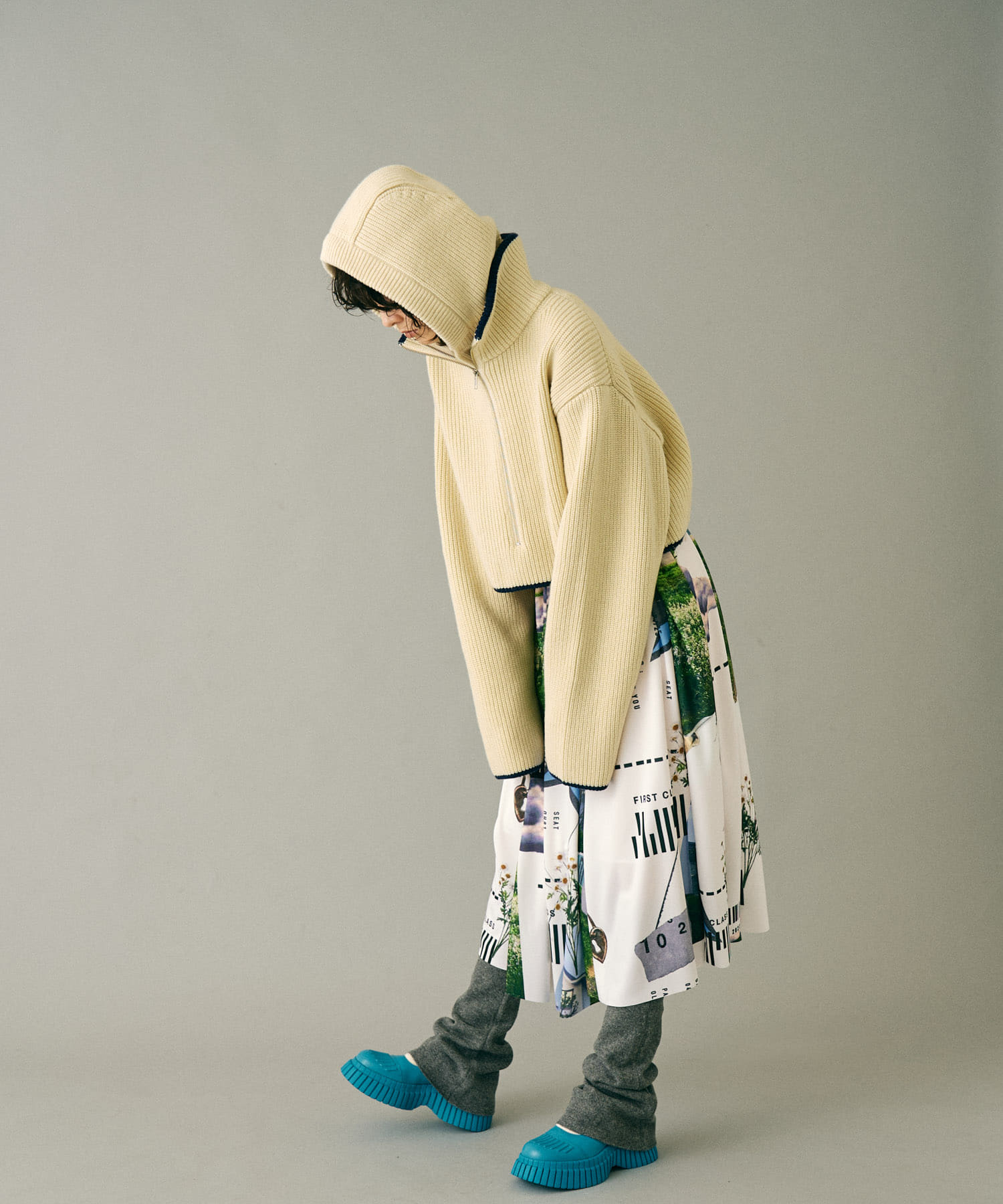 身長：173cm サイズ：one