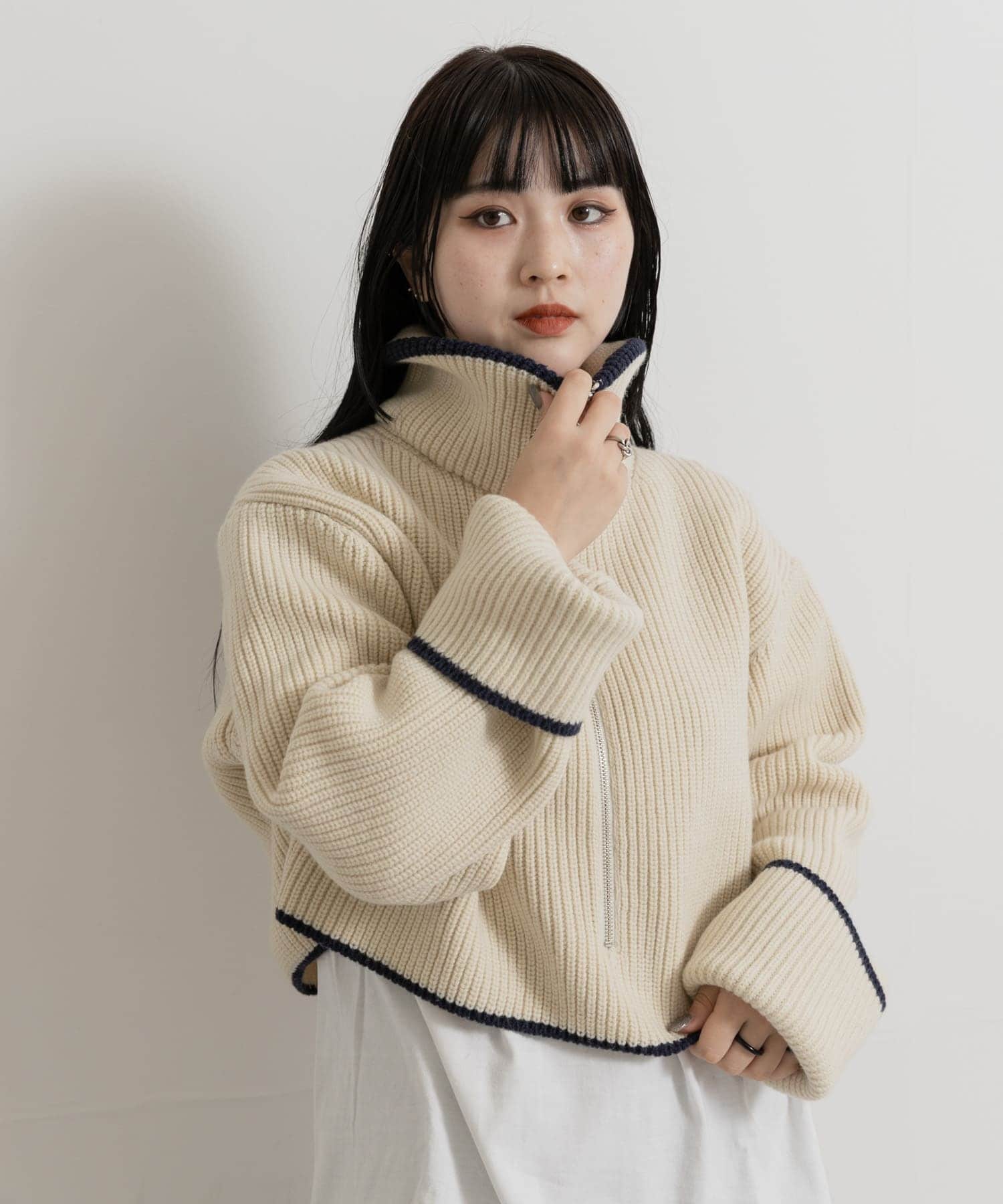 身長：156cm サイズ：one