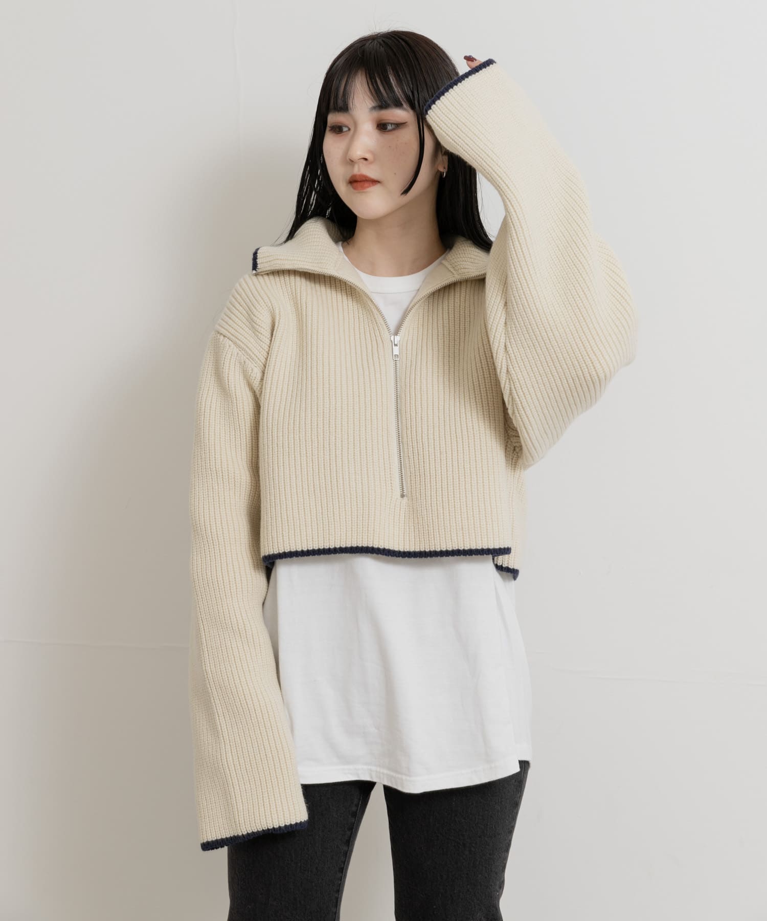 身長：156cm サイズ：one
