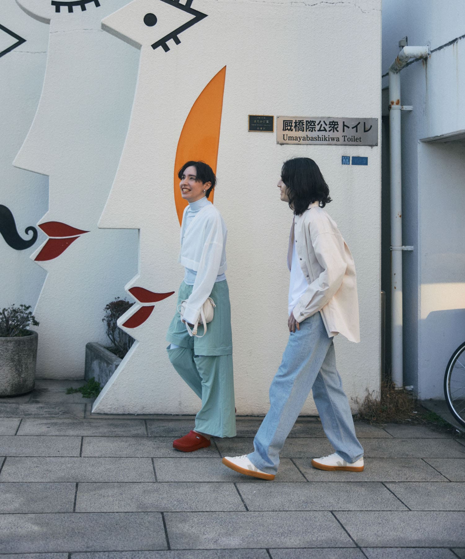 身長：180cm サイズ：one