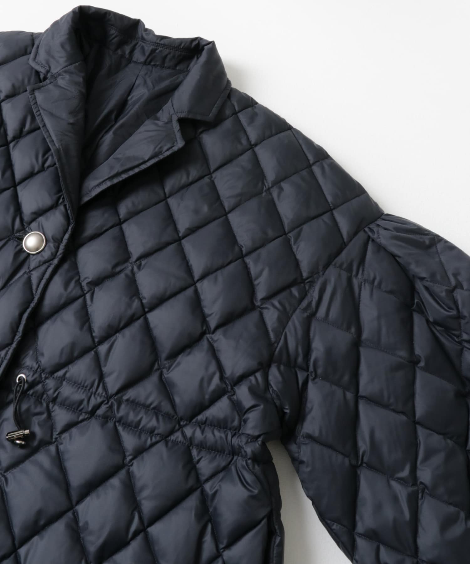 『別注』KWD×ザ グッドランド マーケット　GREEN DOWN QUILTING JACKET BLACK FREE