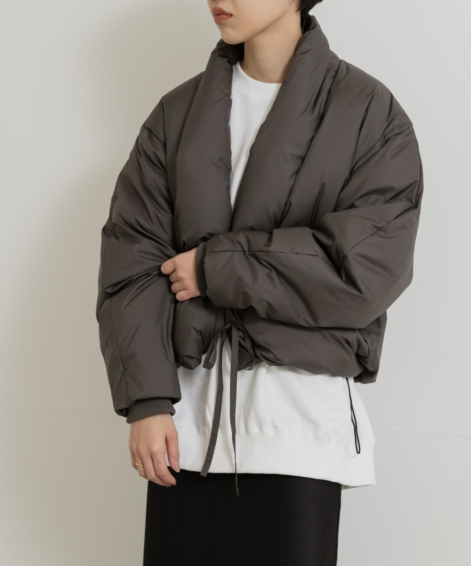 身長：163cm サイズ：one