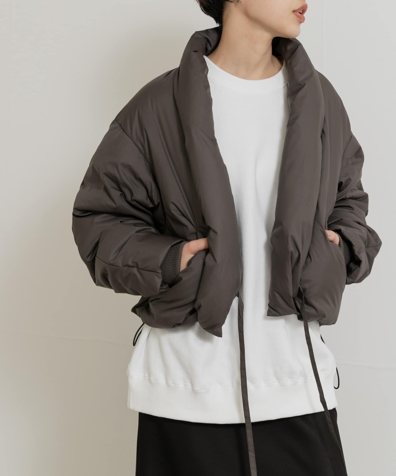 身長：163cm サイズ：one