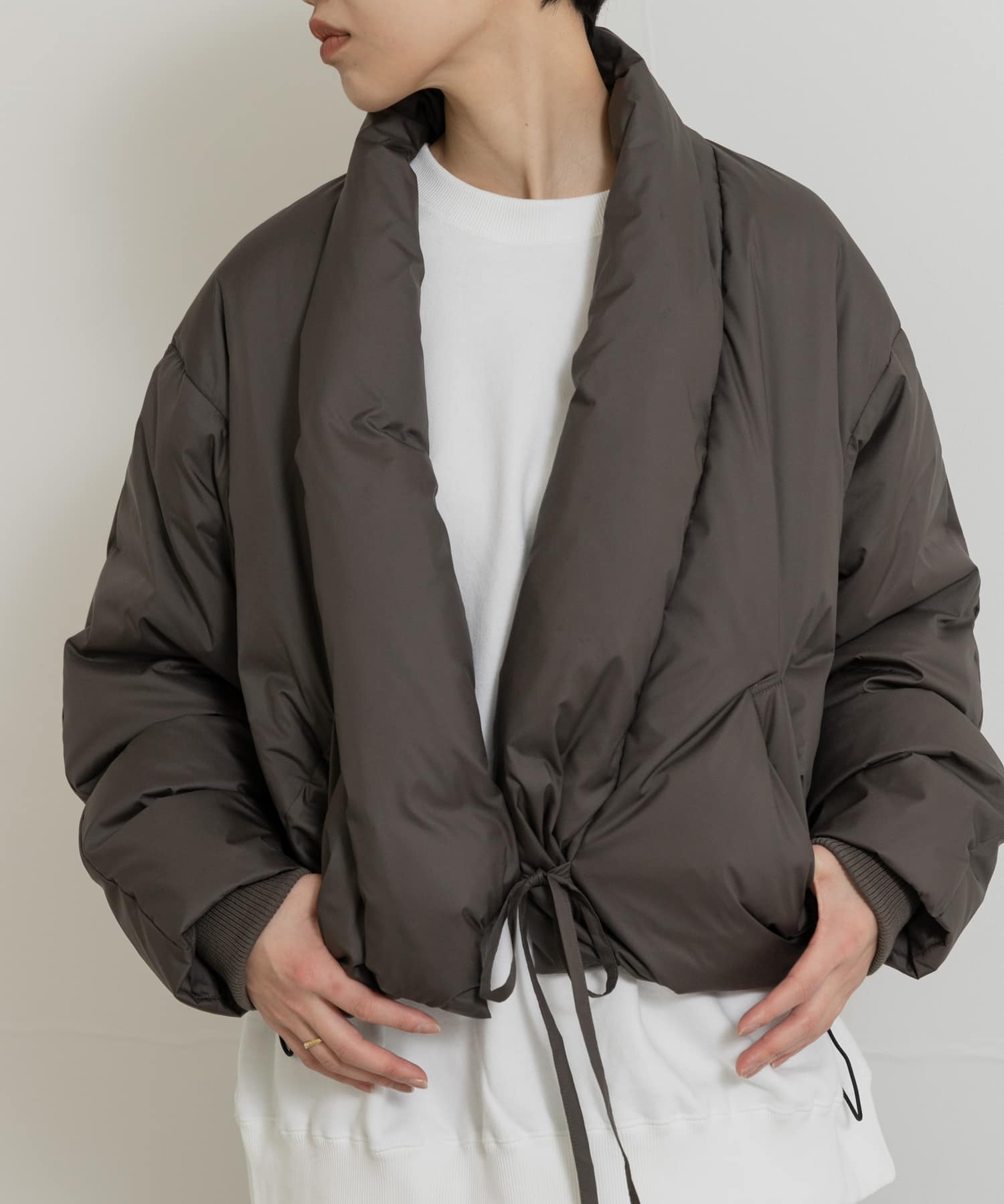 身長：163cm サイズ：one