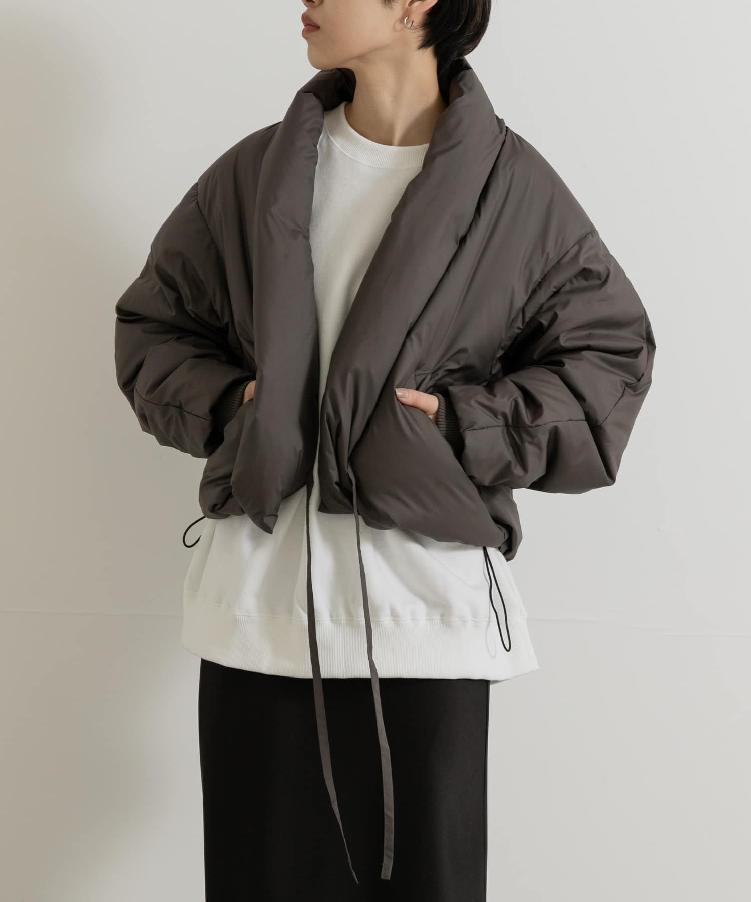 身長：163cm サイズ：one